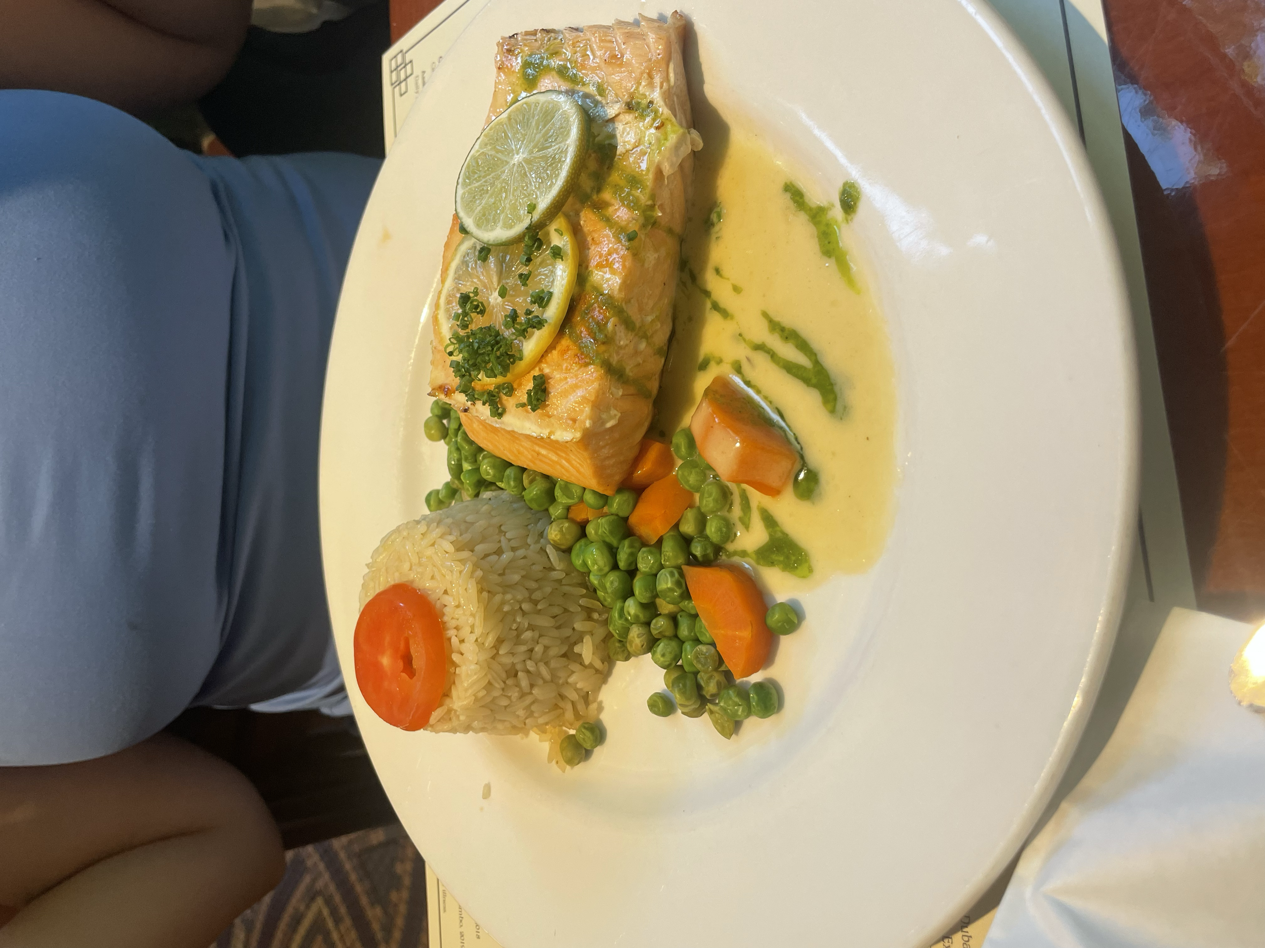 Salmon from Chefs de France in Epcot
