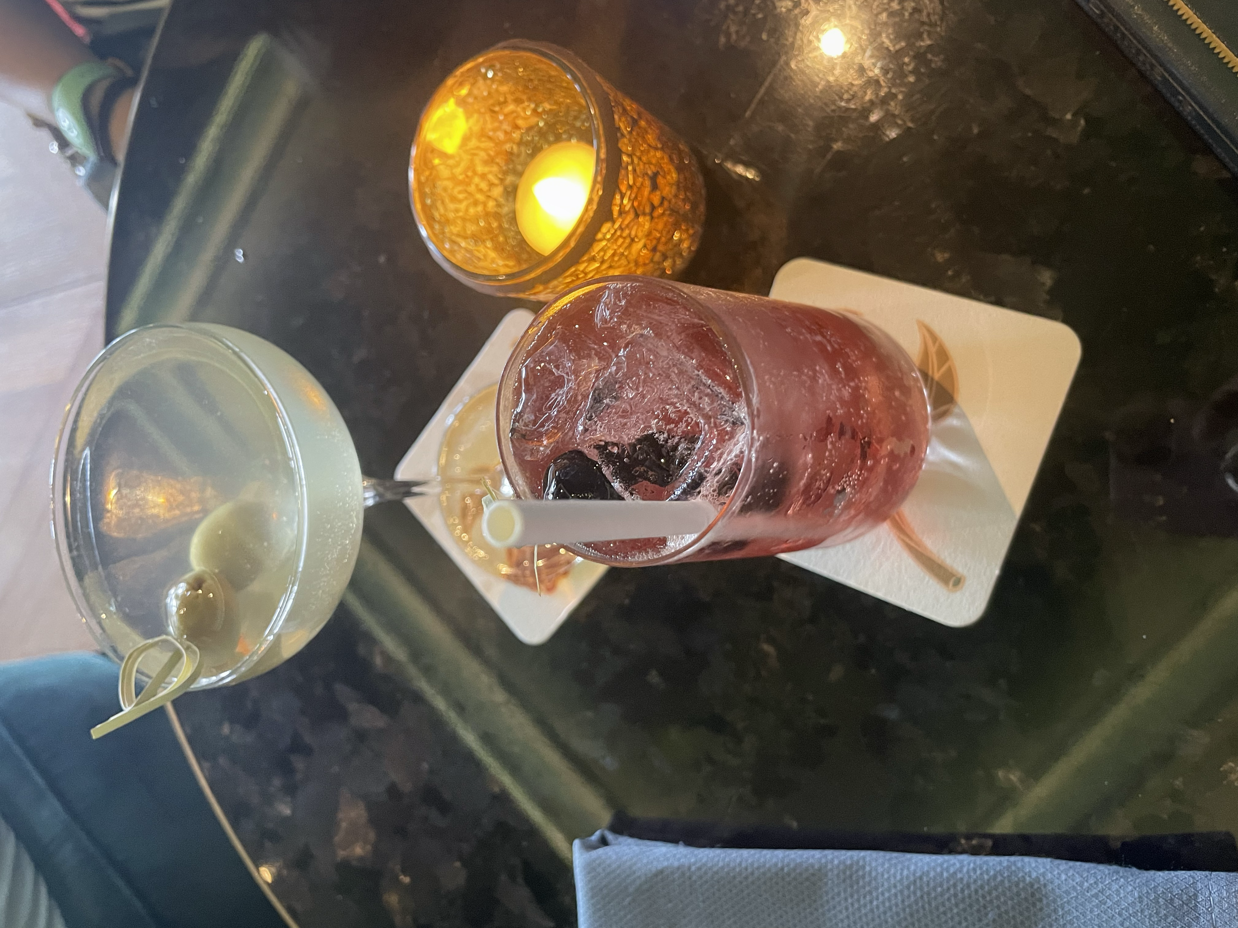 Cocktails from The Enchanted Rose at The Grand Floridian Resort & Spa
