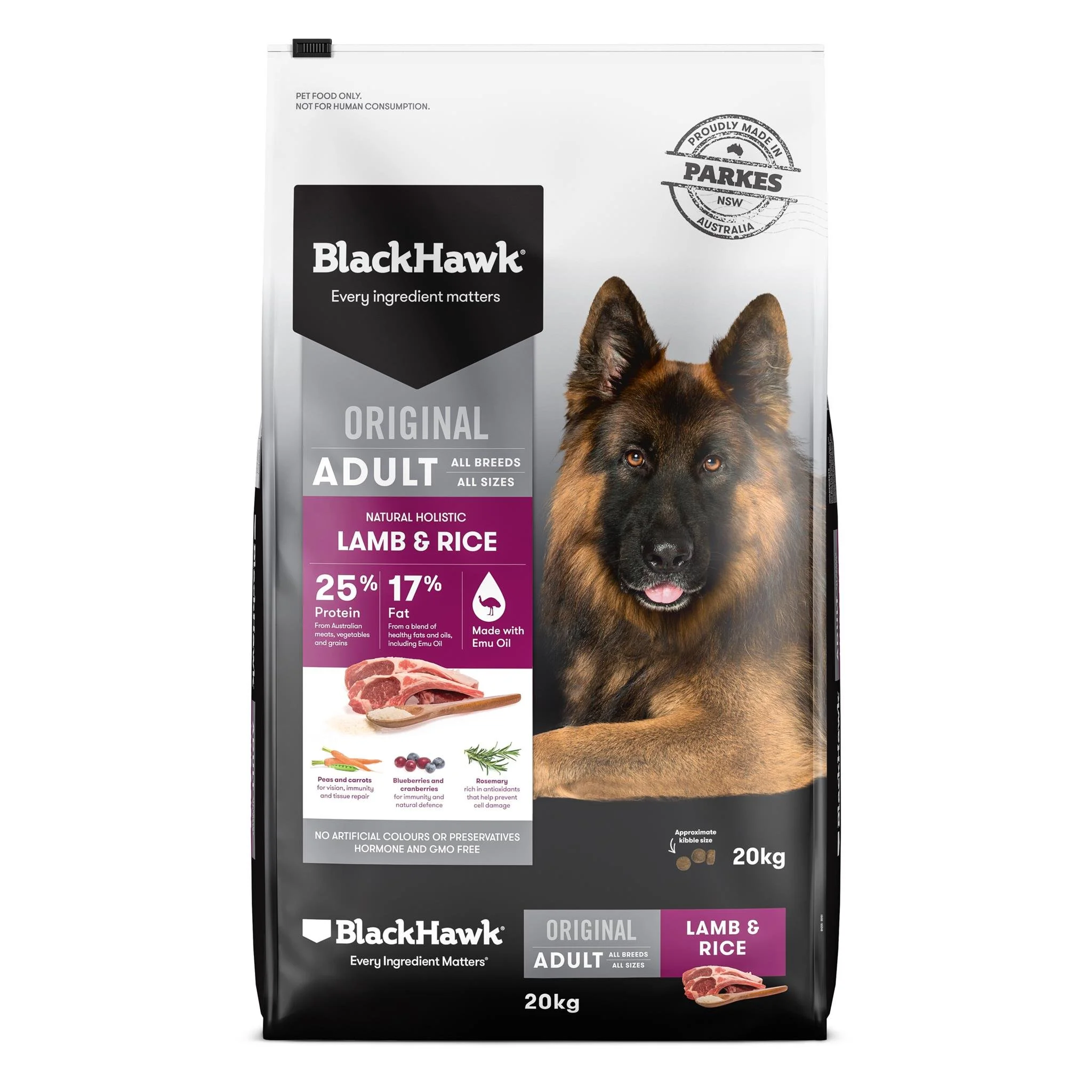 Black Hawk Dog Lamb & Rice PICK UP ONLY — Sandy Paws Grooming Studio