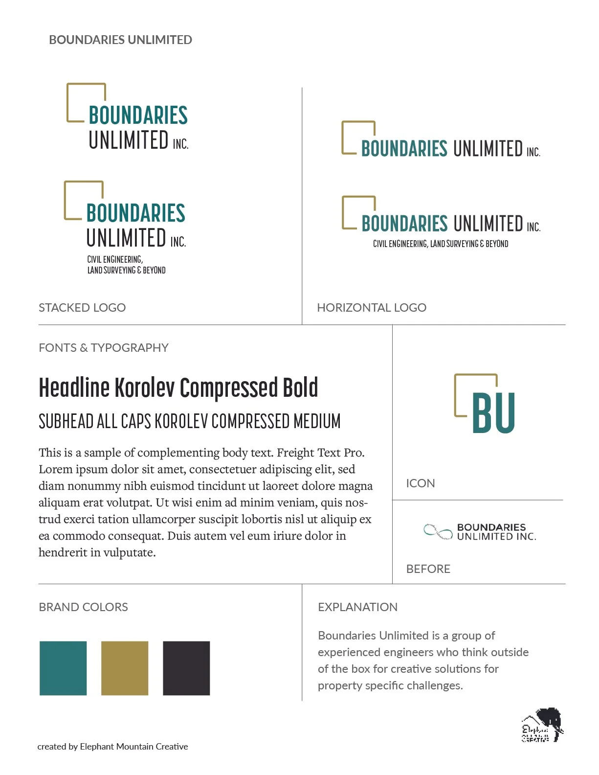 Boundaries Unlimited Branding Kit