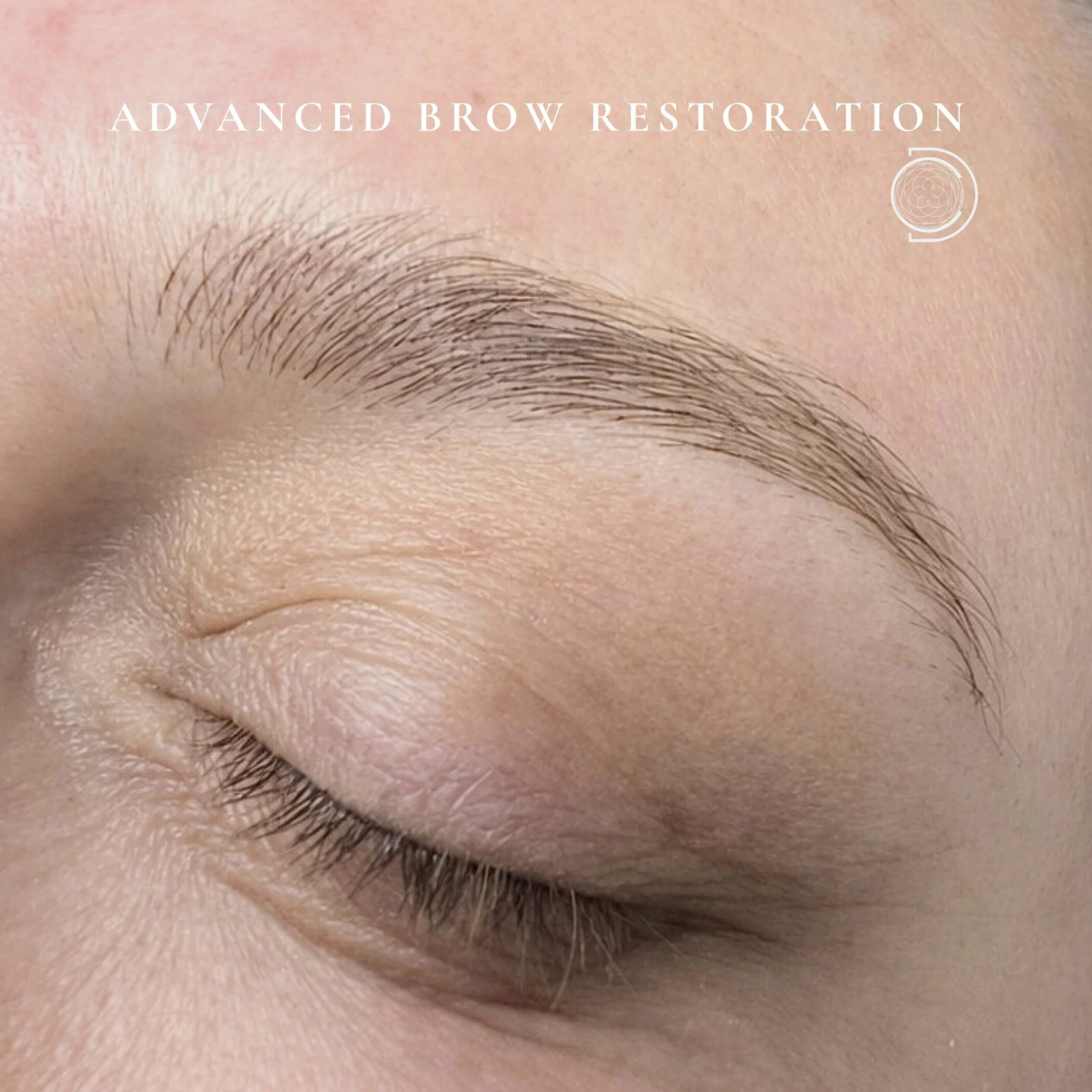 CLOSE-UP BLONDE eyebrow nano brows David Chum dcpc