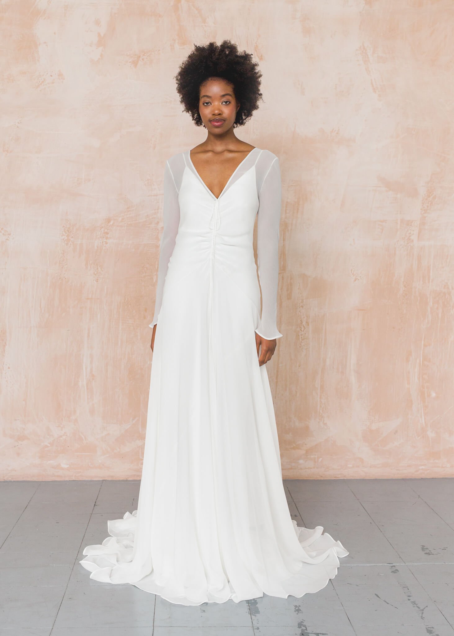 Breaking Tradition: The Rise of Sheer Layering Wedding Dresses