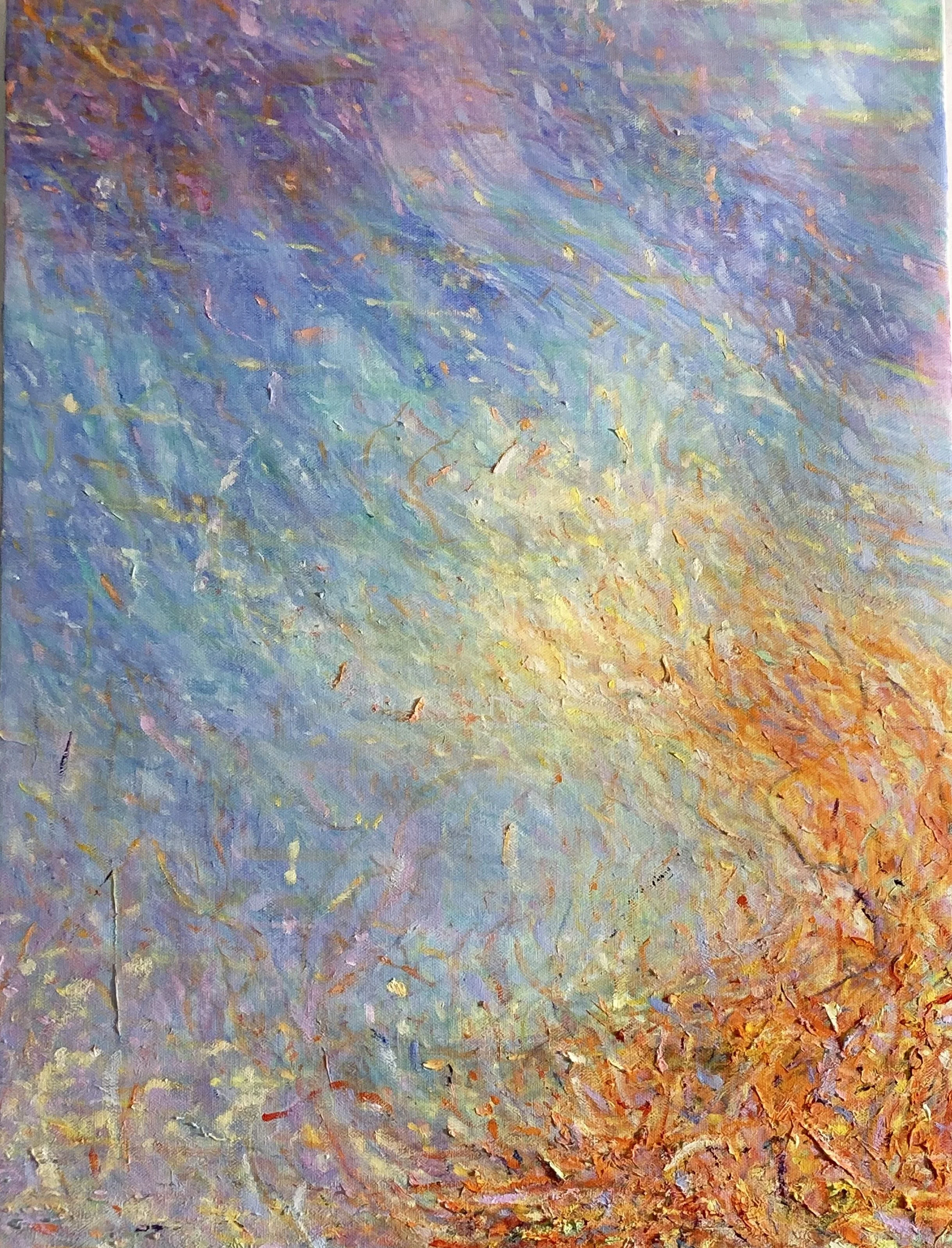 "Illuminated" 18x24" oil on canvas 2024-2025