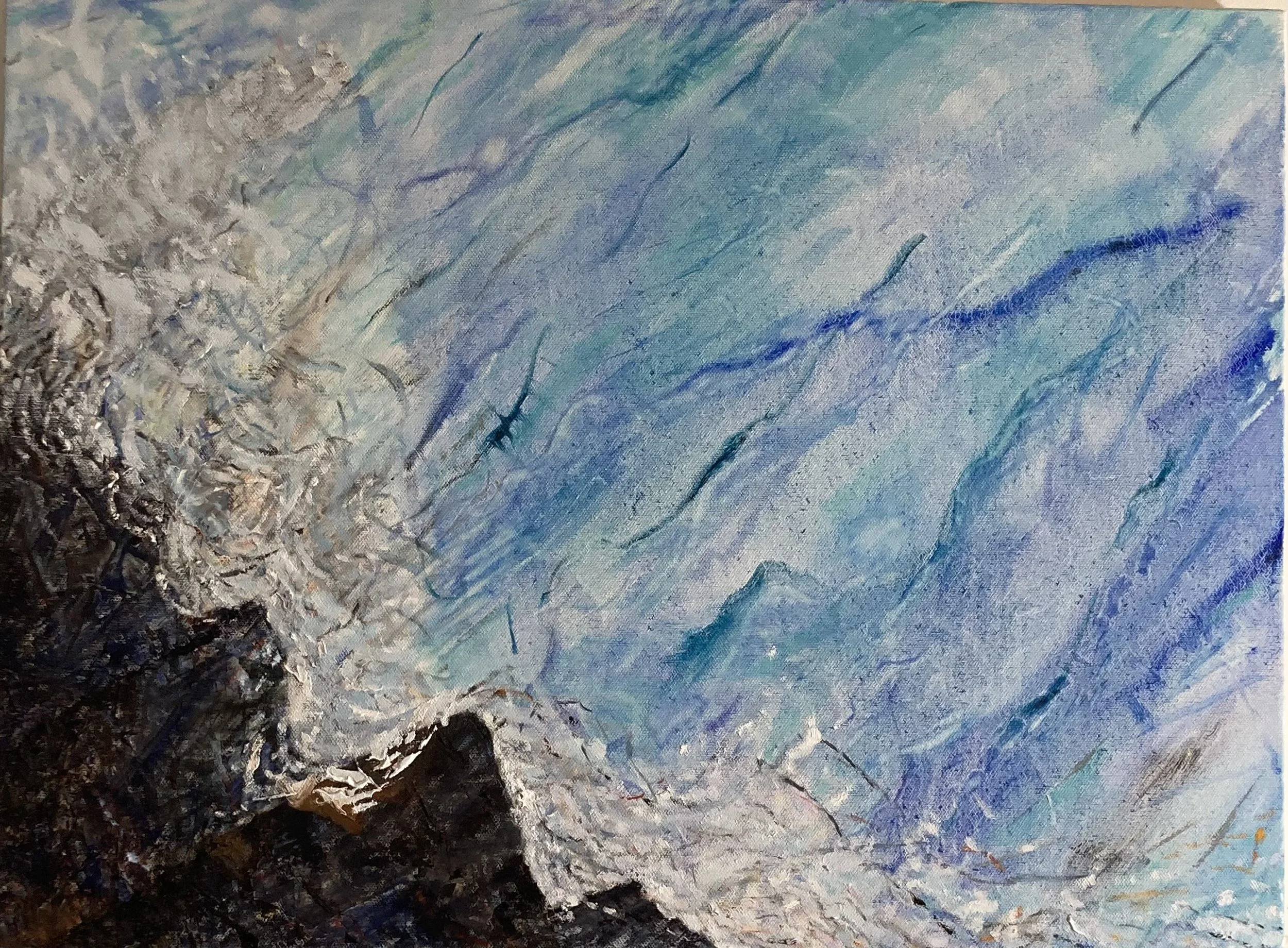 "From the Rocky Promontory" 24x18" oil on canvas 2024-2025
SOLD