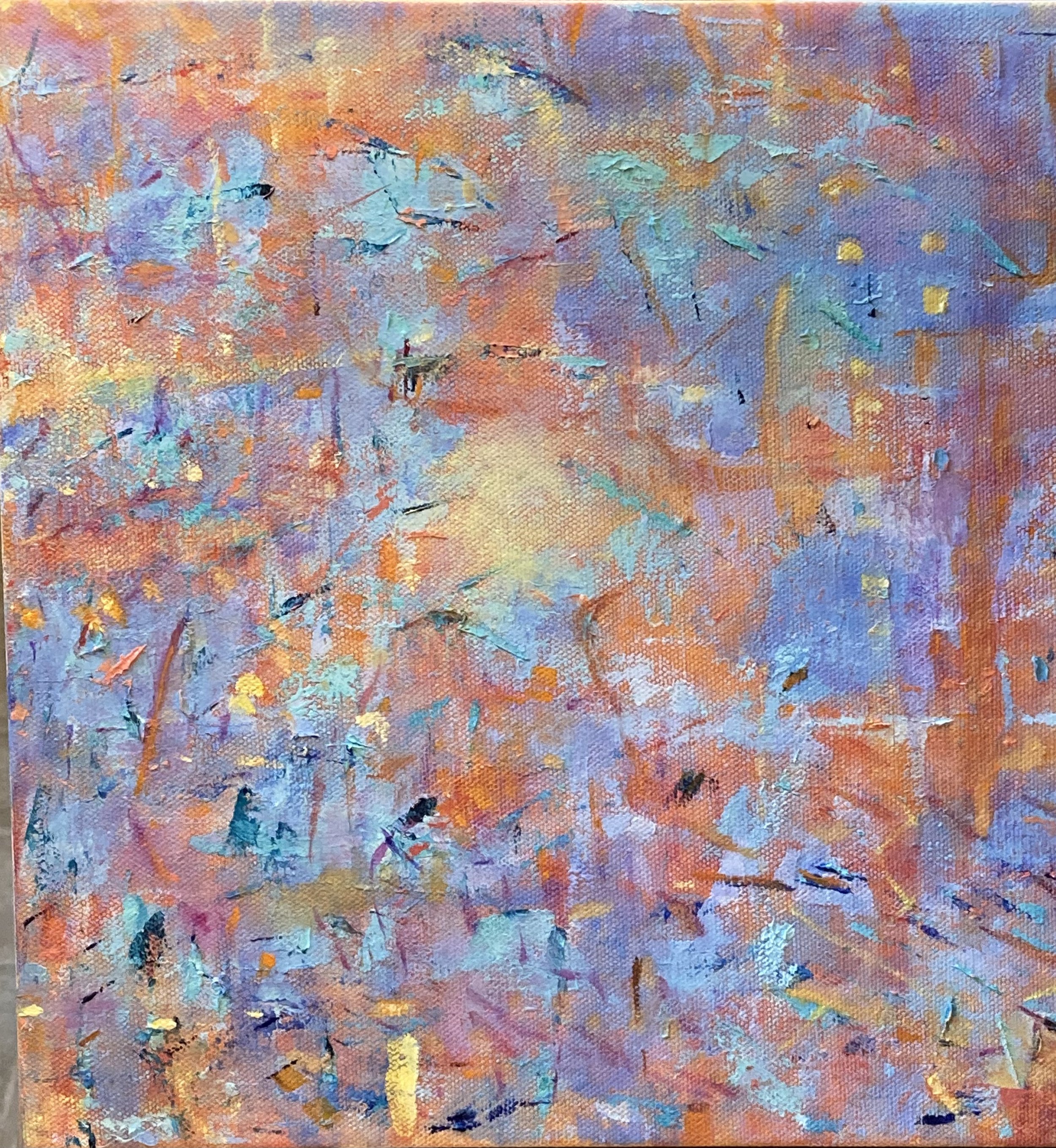 "Enveloping Dreams May Come" 12x12" Oil on Canvas 2022