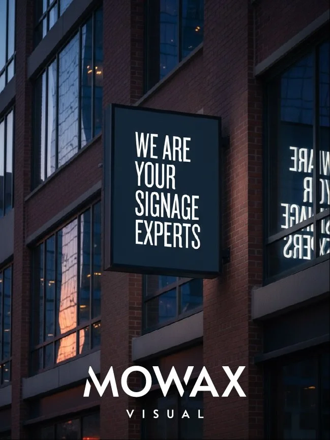 Did you know @mowaxvisual specializes in signage? 

We don&rsquo;t just make signage, we make it matter. Every format, every surface, every install is dialed to amplify the brand and own the space. Let&rsquo;s create something together. 

#mowaxvisua