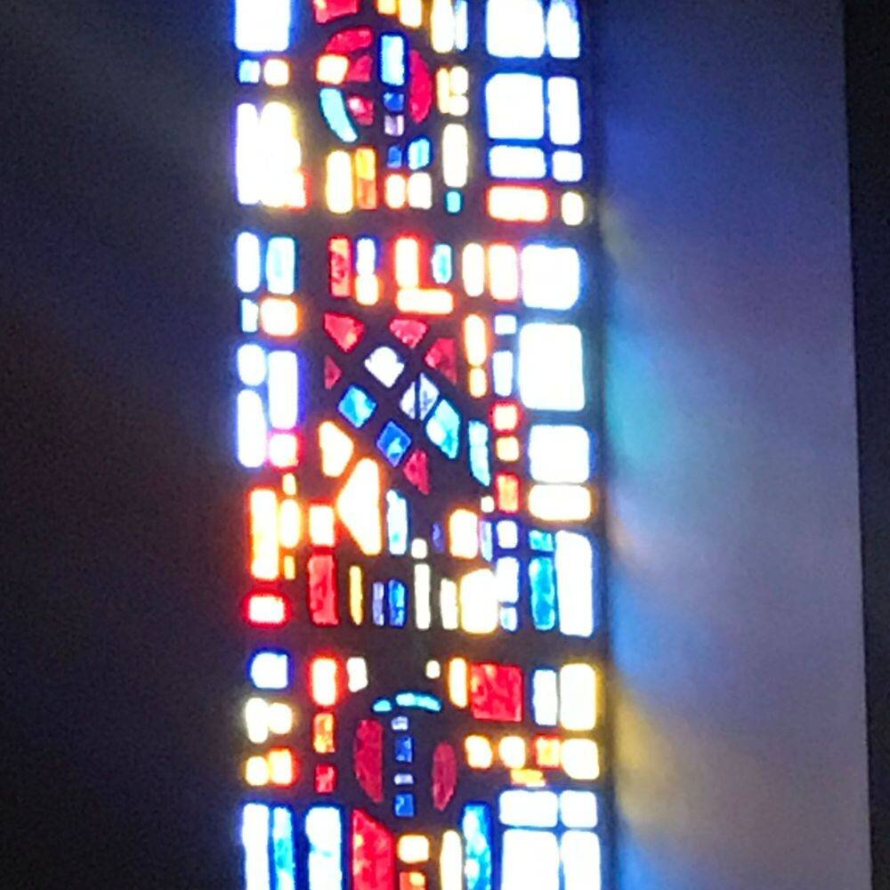 Stained Glass Window in the Chapel