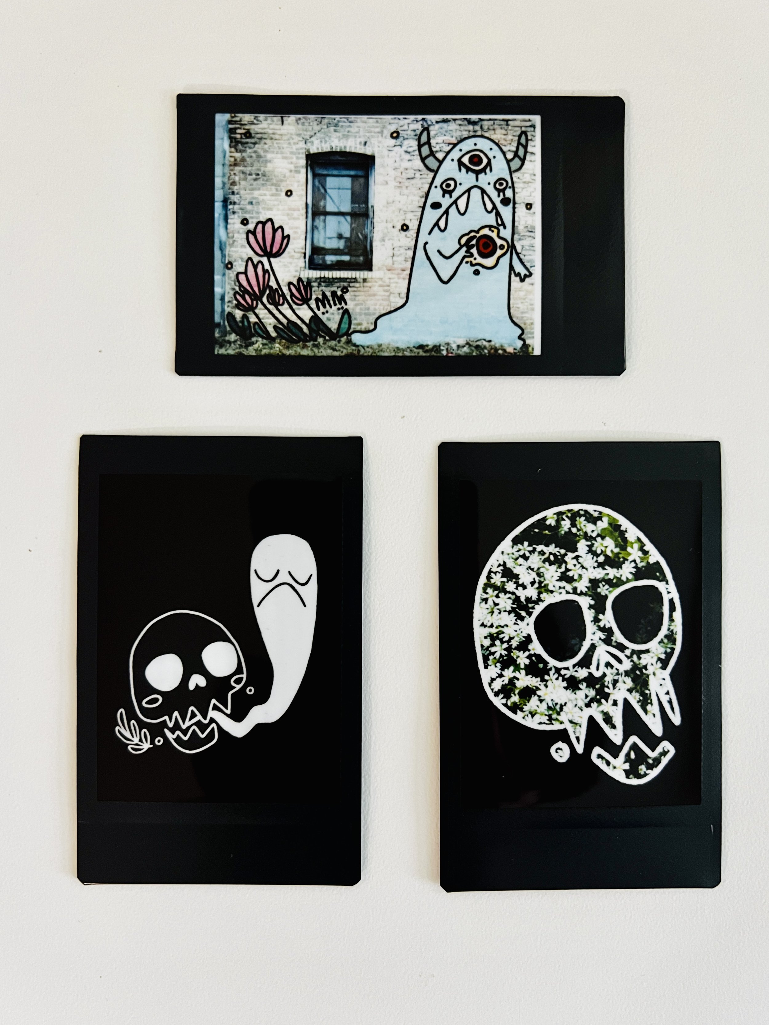 Instant film Prints (set of 3)