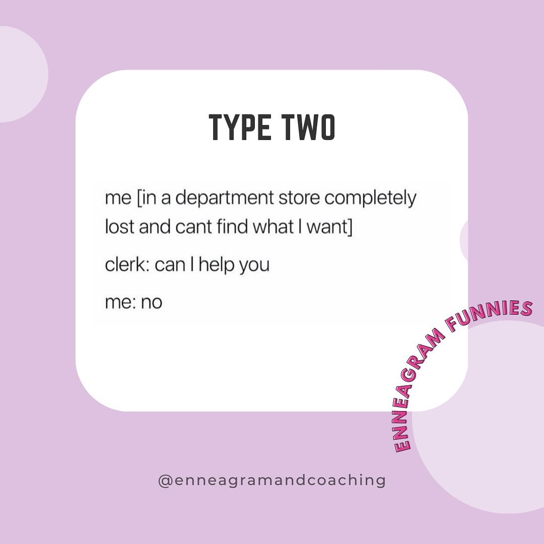 Type 2s it&rsquo;s your turn! I&rsquo;ve rounded up all my favorite Enneagram Type 2 memes for you all! Enjoy! ❤️💜🩷

 #enneagram2memes #enneagram2 #enneagramtype2 #enneagrammemes #enneagram #therapymemes