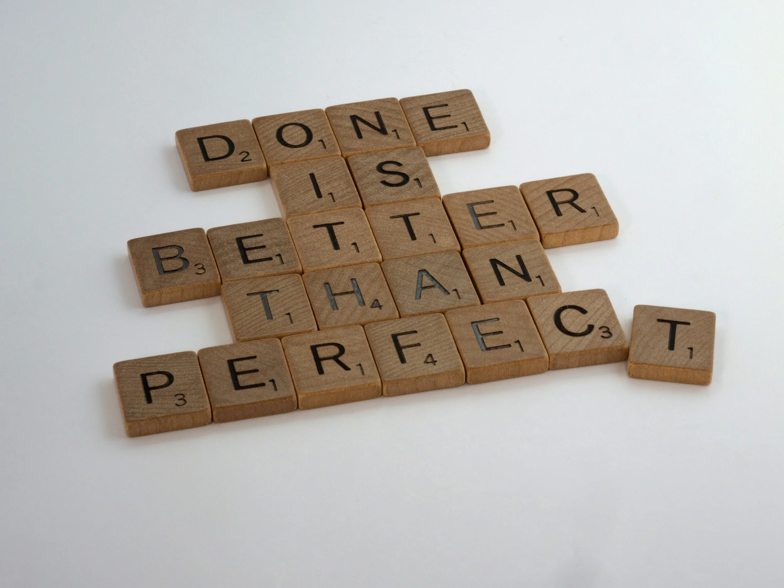 “Good Enough”-Letting go of Perfectionism