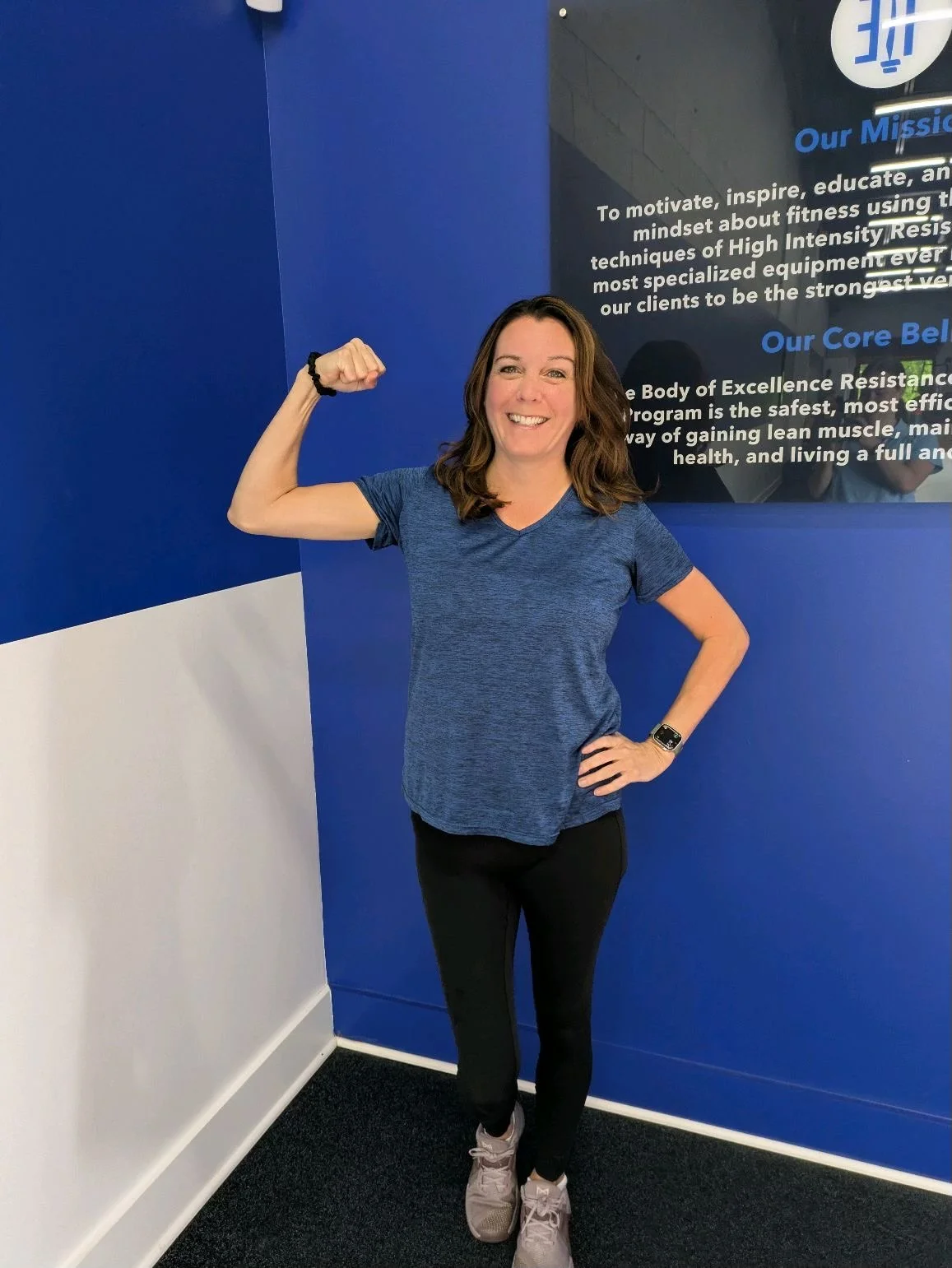 Erica has a busy schedule but she never misses her EIF sessions! She's building strength and getting healthier though EIF's personalized coaching.
