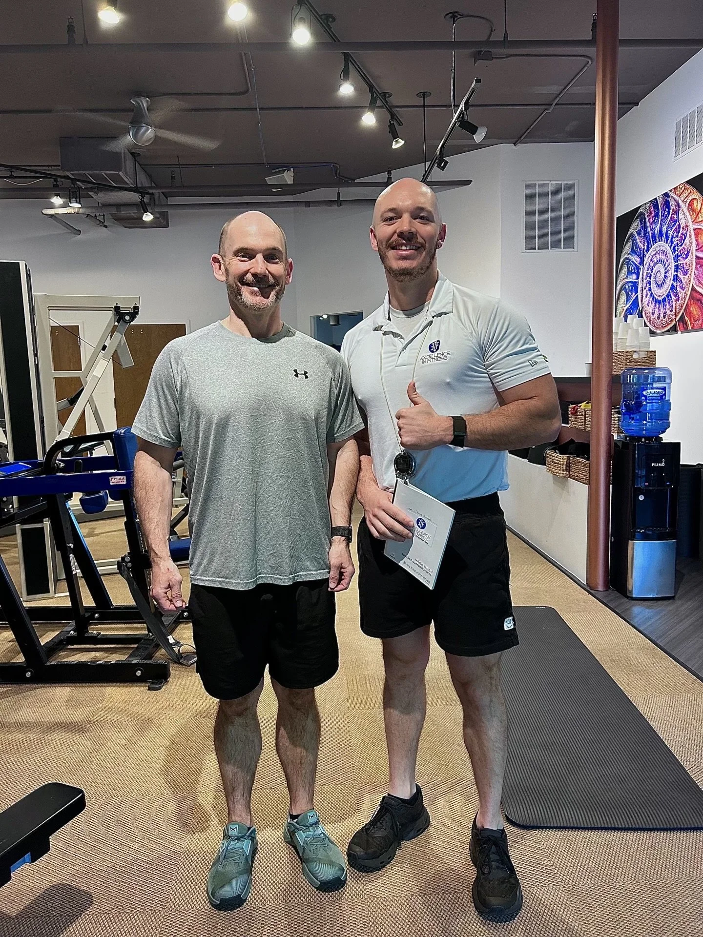 Phil lost 20+ pounds while building muscle and reducing body fat through consistent strength training.