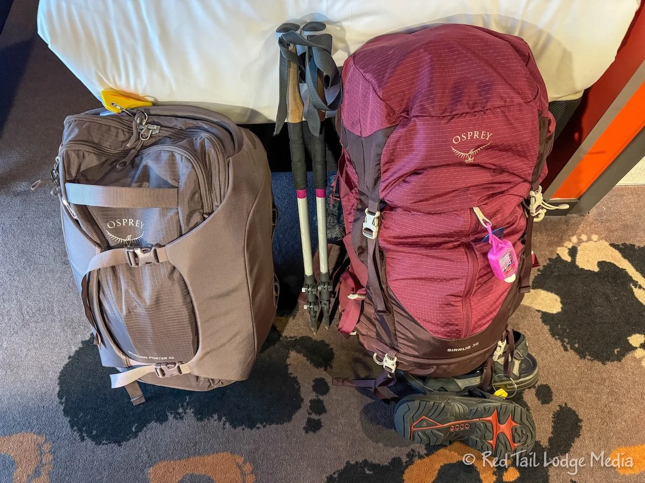 Packing for the Tour du Mont Blanc