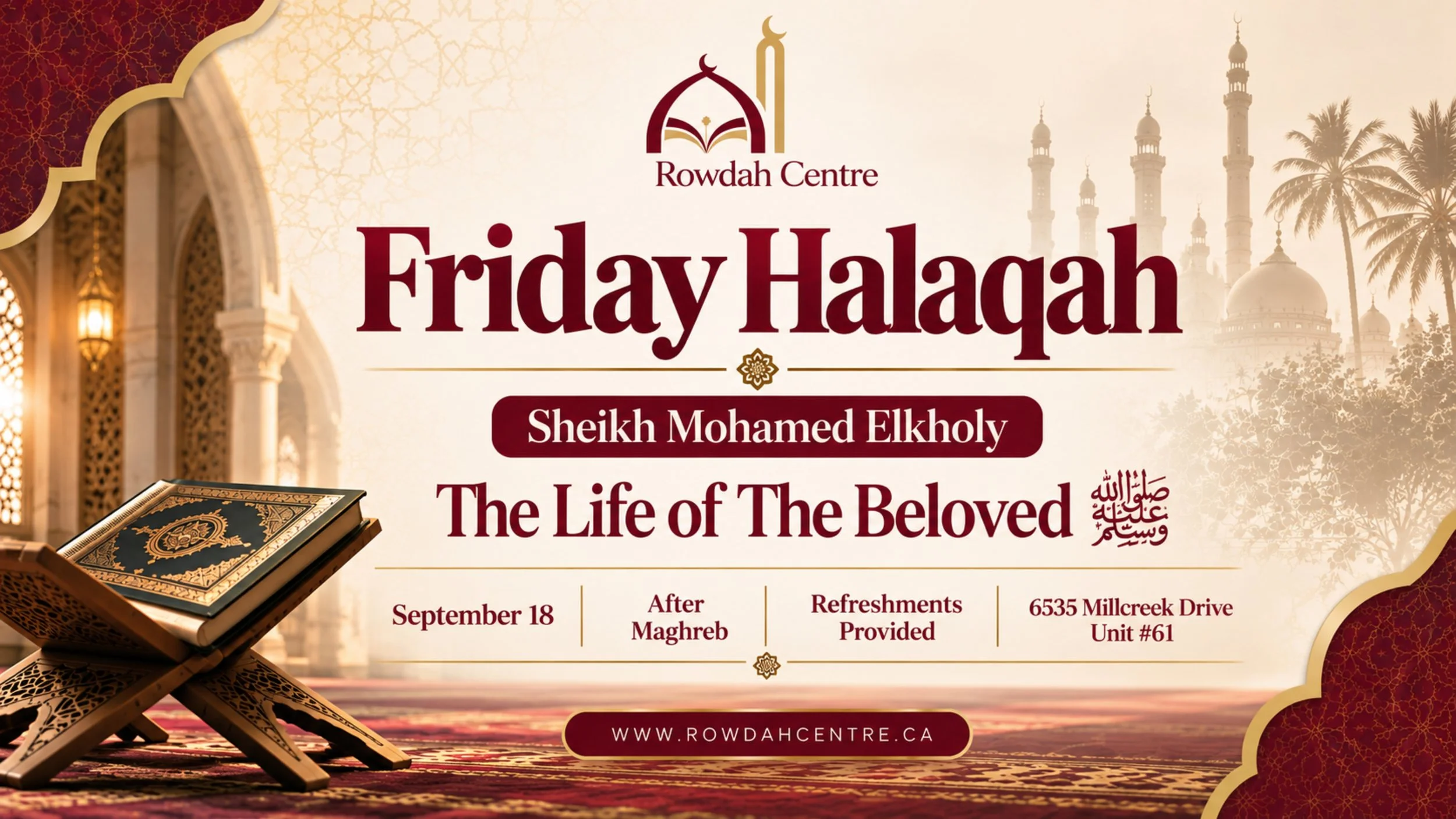 Friday Halaqah