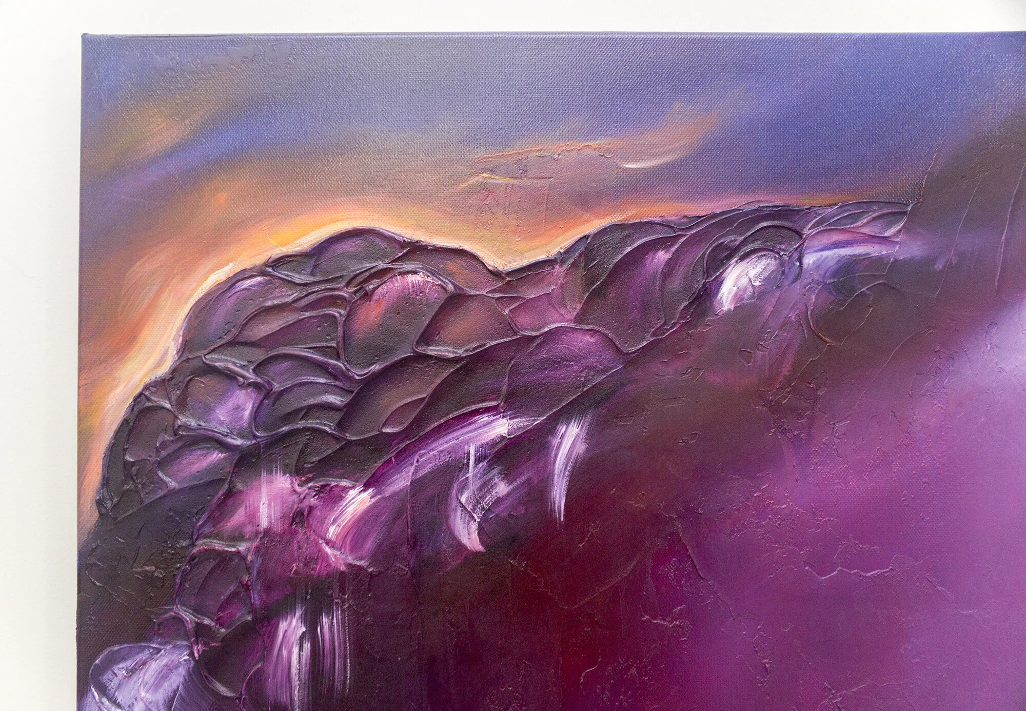 Transient Light Original Abstract Painting — Victoria FitzGerald