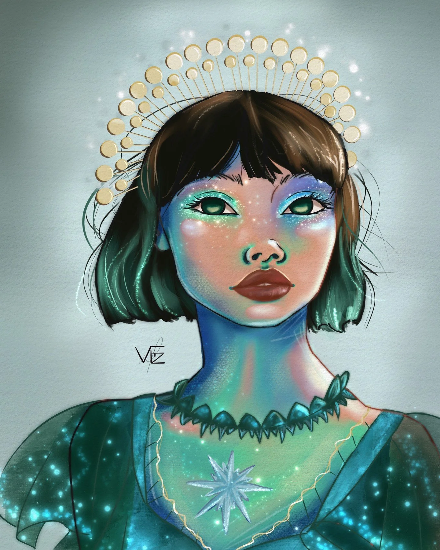 Emerald is done ! I could tweak this one forever but I still wanted to keep it a little loose. What are your thoughts on this one ?