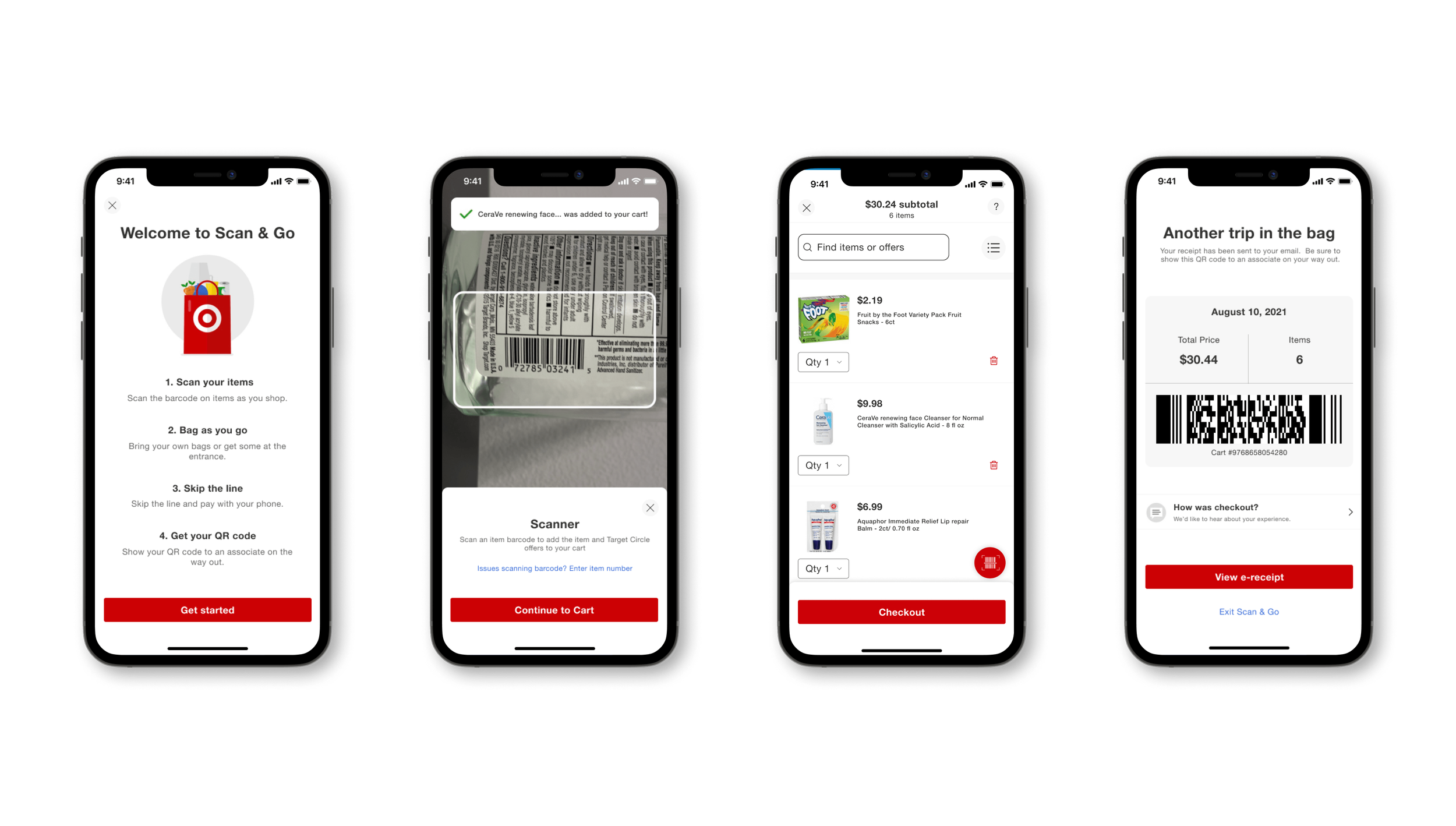 Target Scan & Go — Kia Porter