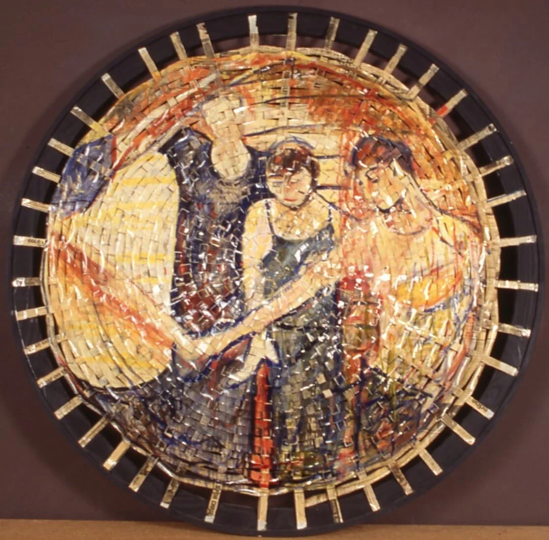 Arise
Oil on Newspaper
1.3m diameter
Artists collection