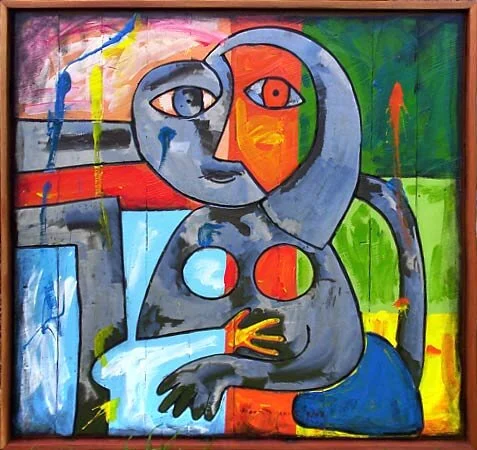 Picassos Woman 1 2007
1mx1m
private collection