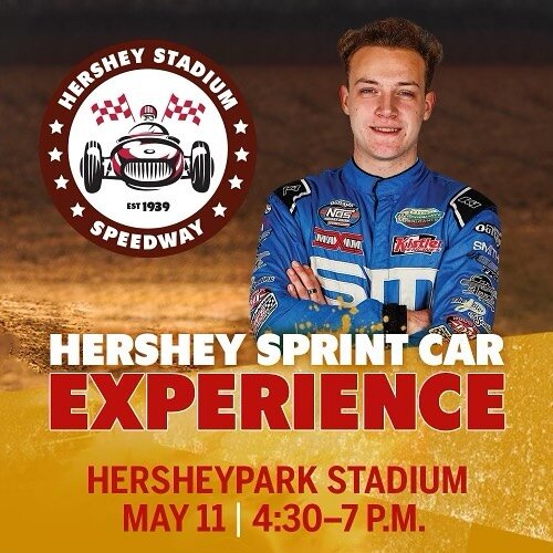 On May 11, 1939 Hershey, PA&rsquo;s  @hersheypark Stadium hosted its first race.

84 years later to the day at Hersheypark Stadium, we&rsquo;ll be celebrating the local racing history with the Hershey Sprint Car Experience!

Come out this Thursday, M