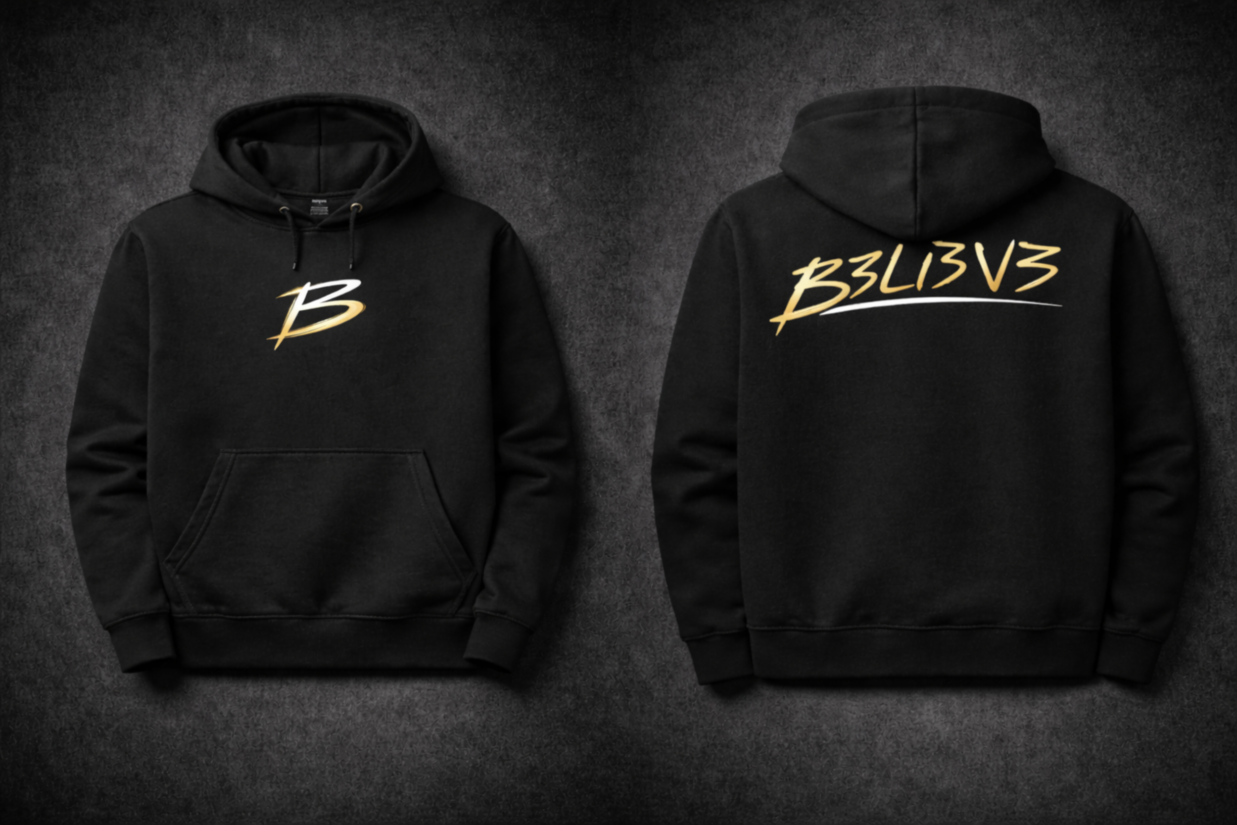 B3Li3V3 Hoodie