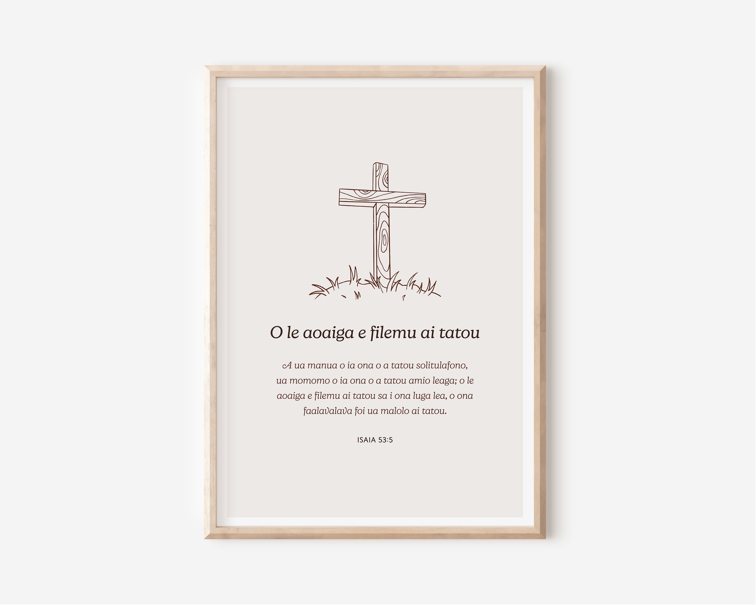 Isaia 53:5 Printable