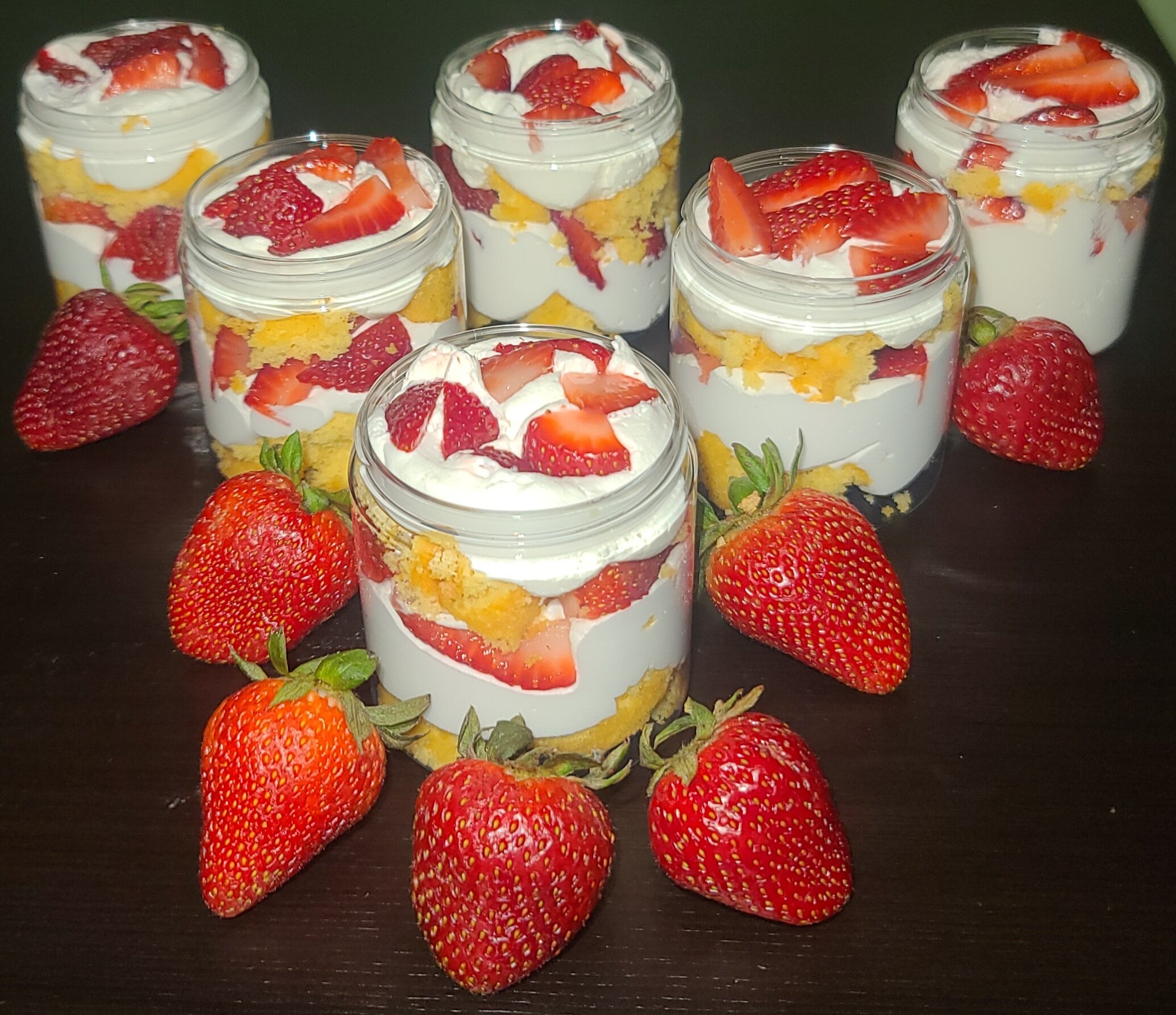 Strawberry Shortcake 8oz Jars