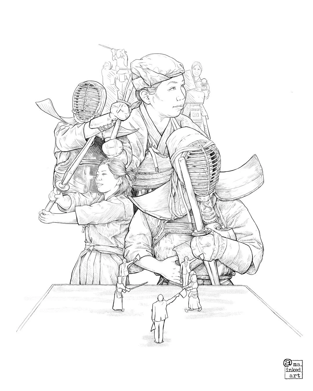 Happy Birthday @h.a.n.a.c.a !! 🎂 We've been through so much together. We started off as eager starry-eyed rookies and ending off as retired potatoes. Together we've traveled the world and competed in FOUR World Kendo Championships. We started and en