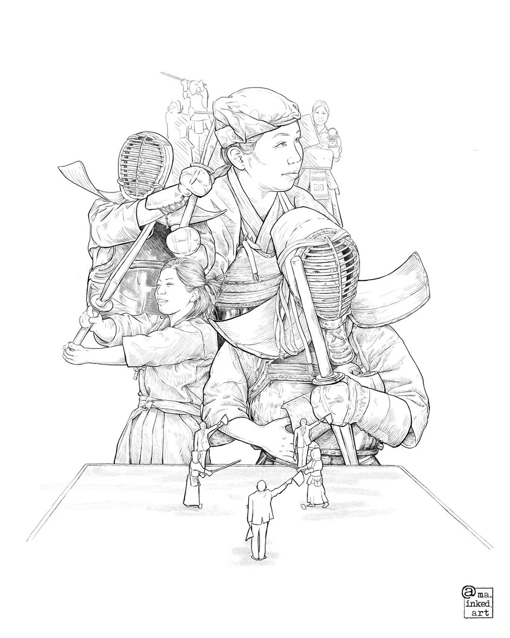 Happy Birthday @h.a.n.a.c.a !! 🎂 We've been through so much together. We started off as eager starry-eyed rookies and ending off as retired potatoes. Together we've traveled the world and competed in FOUR World Kendo Championships. We started and en