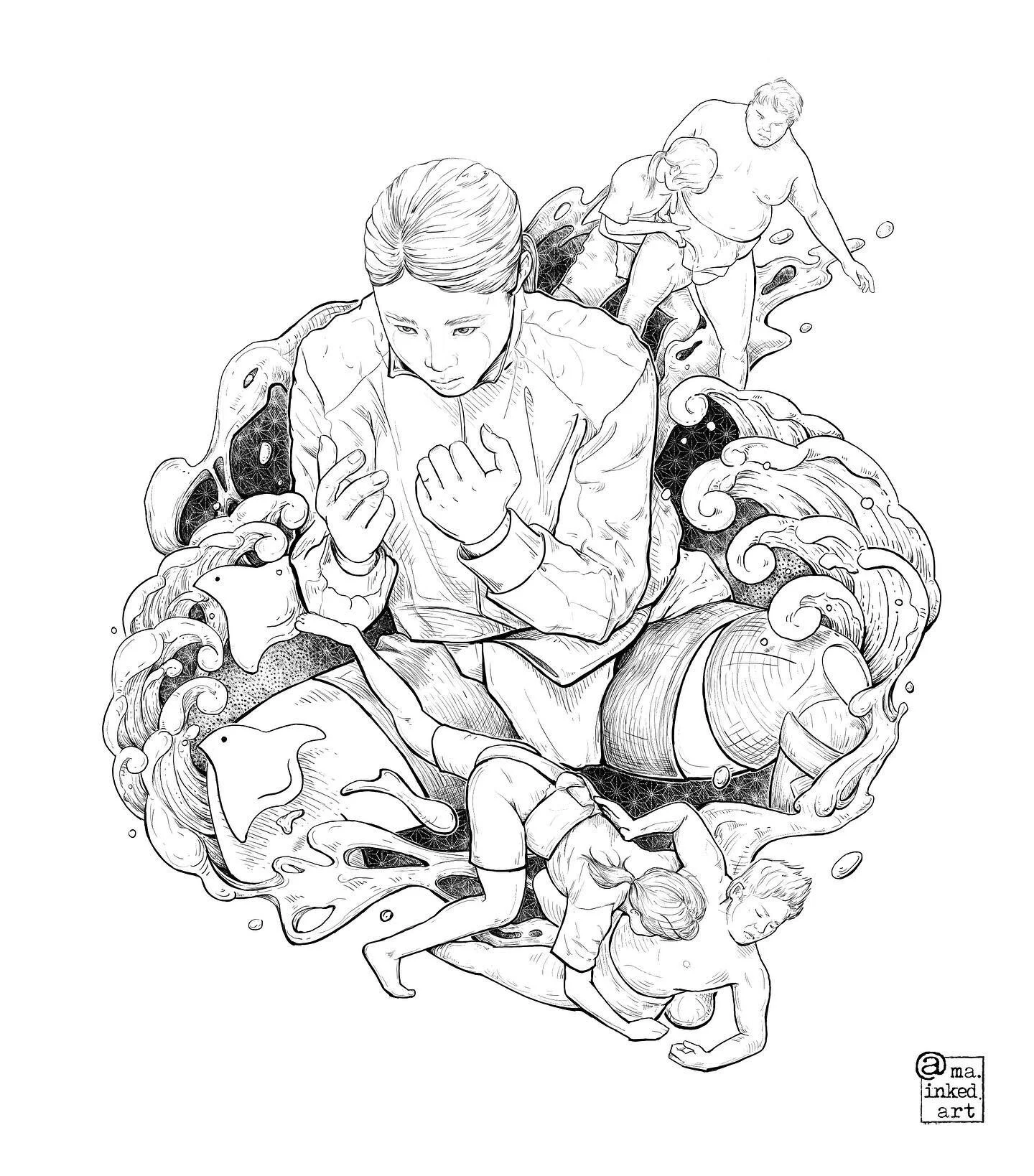 A little while ago I watched an interview by @asianbossmedia of Miku Yamanaka, a female sumo wrestler. She was so soft spoken and polite during the interview but when it came to clips of her practicing sumo, she seemed to emit this fierce aura. 

All