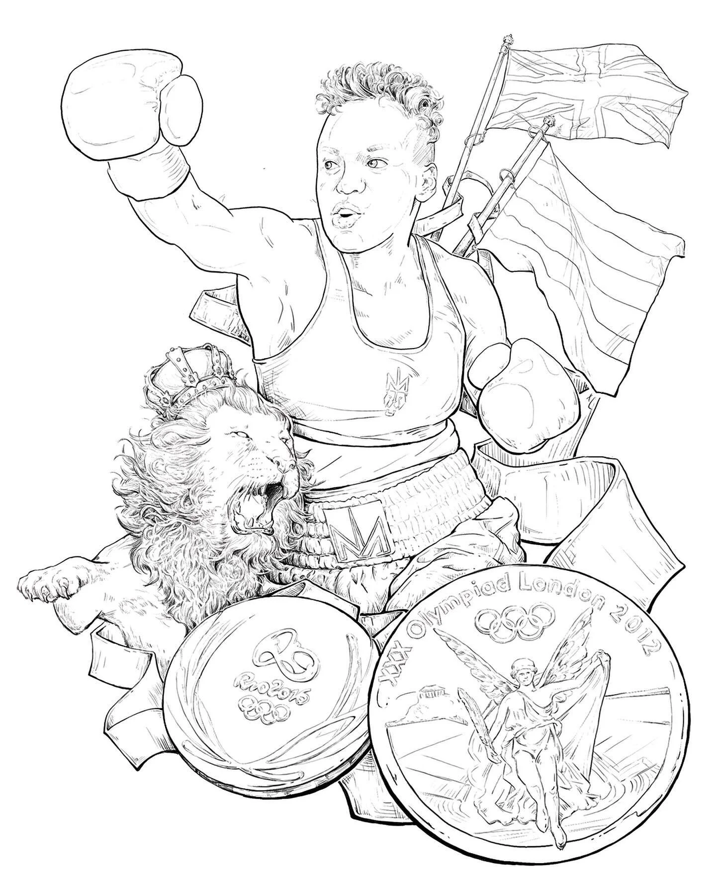 Let me introduce you to the British boxer @nicolaadams, aka the lioness/baby faced assassin! 

She was the... 
🥇...first to win an Olympic gold medal at the London 2012 games 
🏳️&zwj;🌈...first openly LGBT to win an Olympic gold medal 
🥇...first f