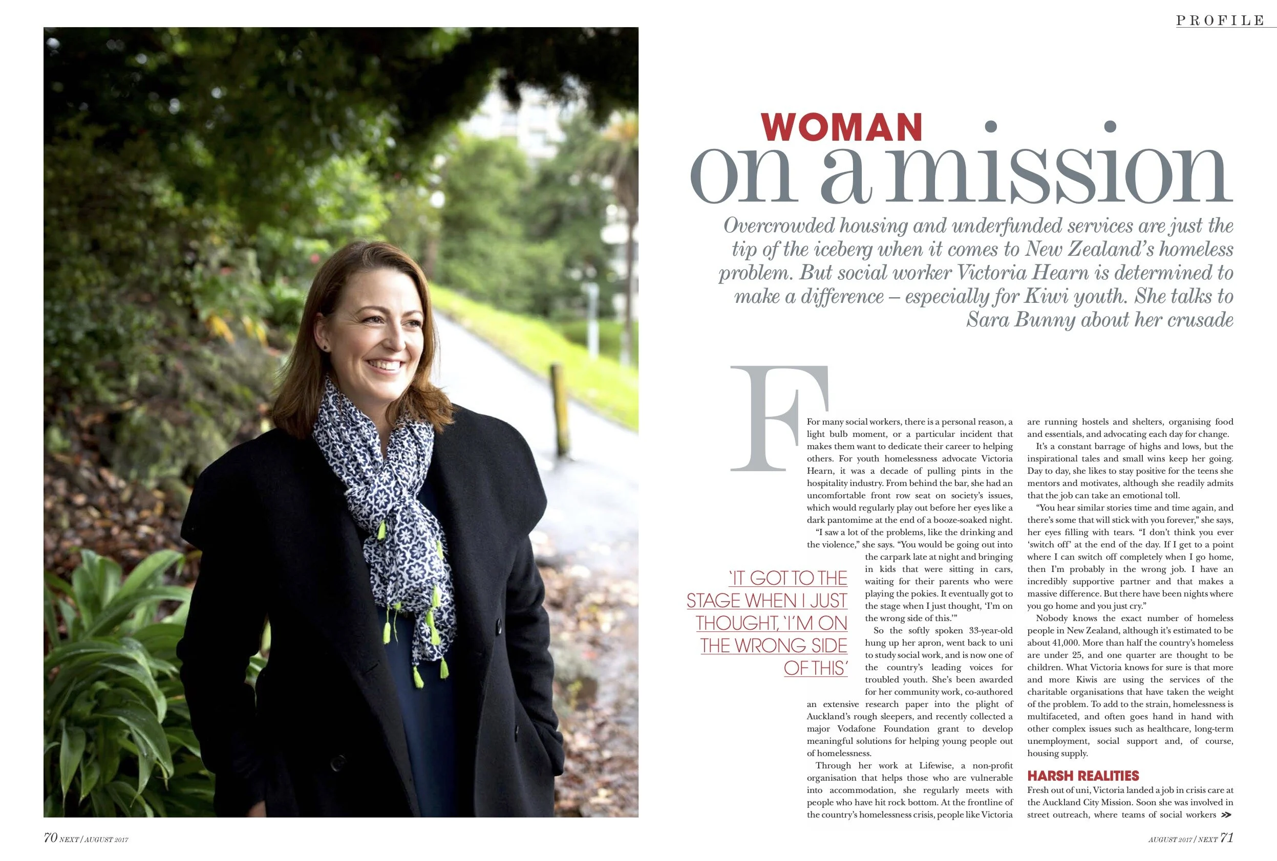 NEXT Magazine feature