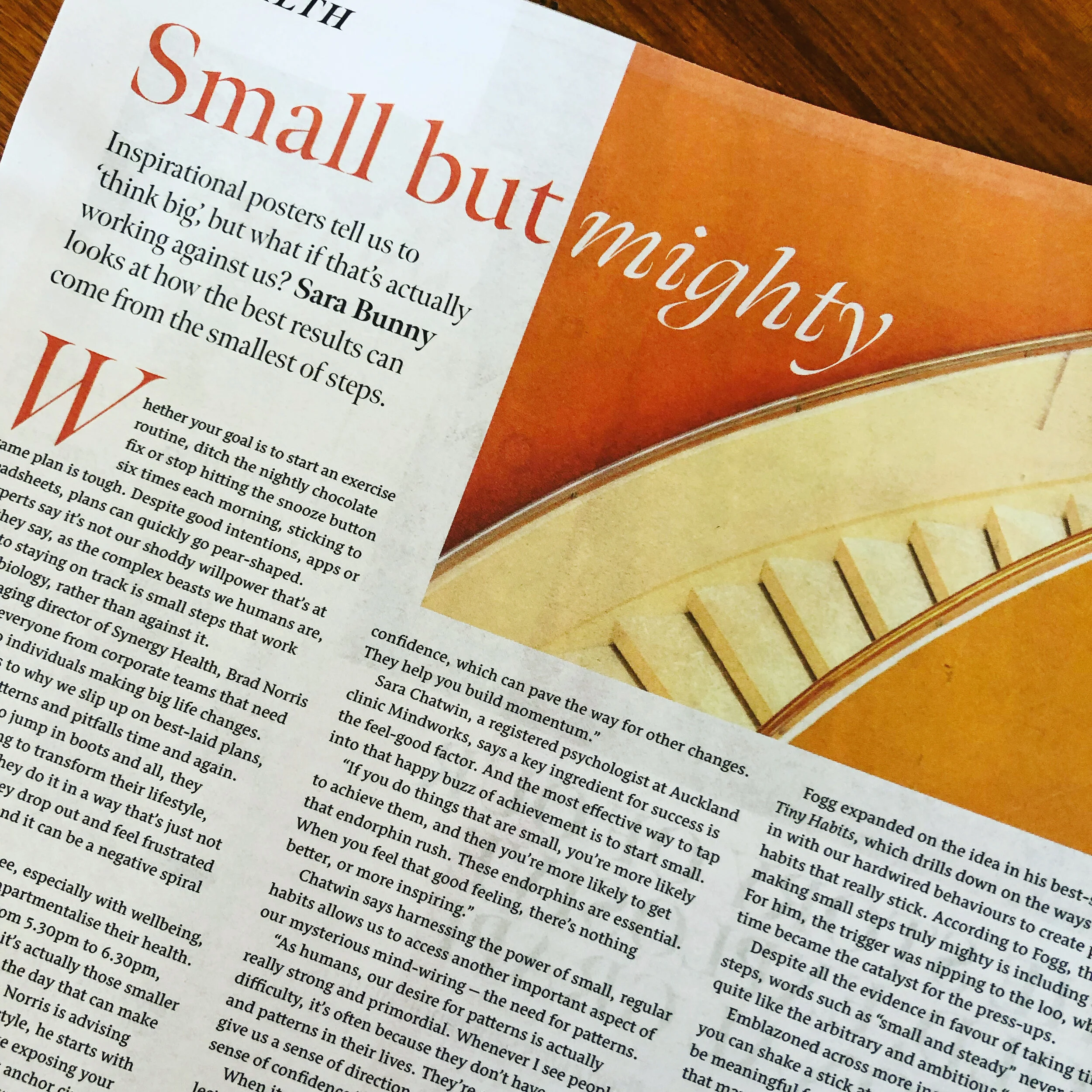 Sunday magazine - Small but Mighty