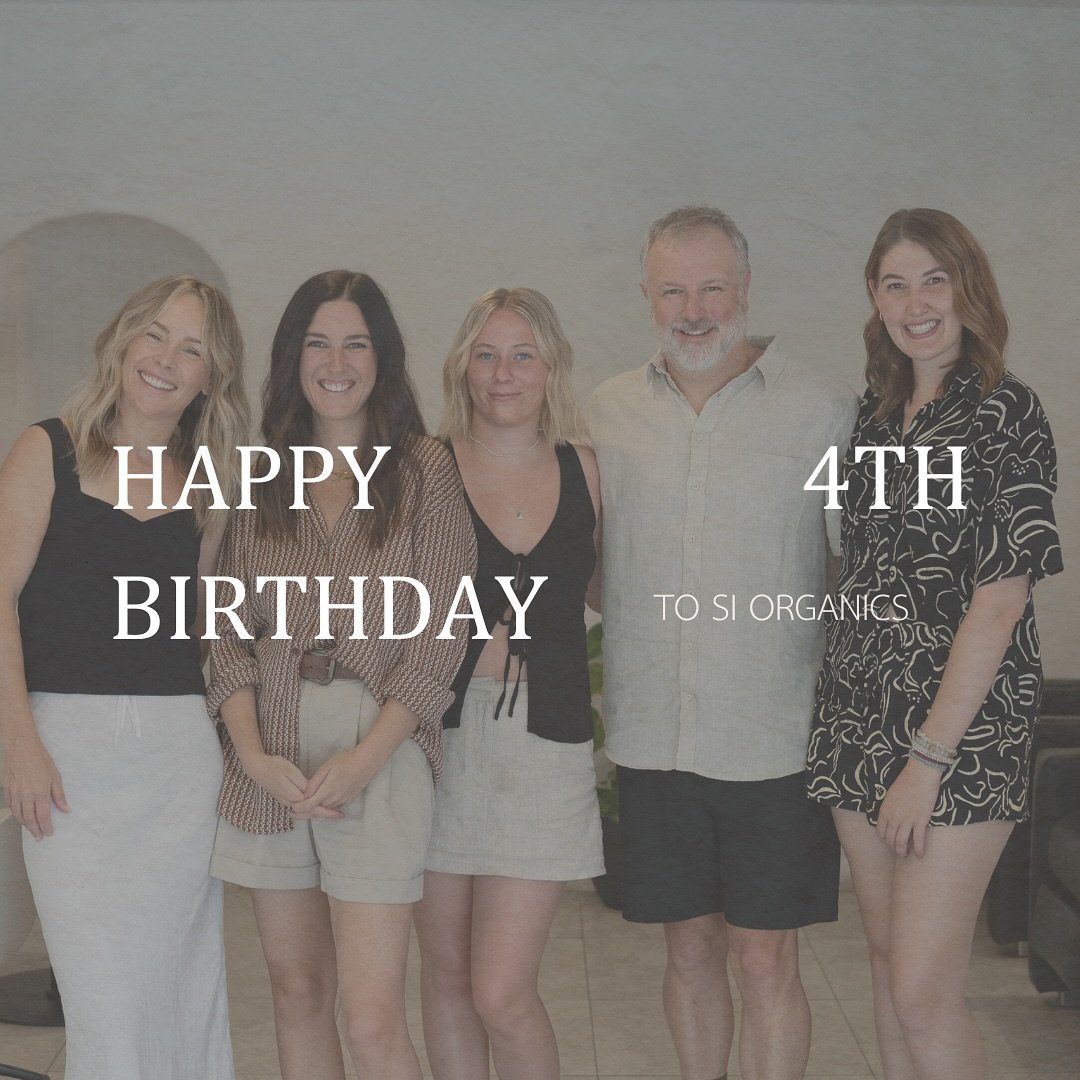 Can you believe it&rsquo;s been 4 whole years of Si Organics Noosa? 💛

We are beyond grateful for every person who has stepped into our hair world - from loyal clients to our incredible team - you&rsquo;ve made these past four years unforgettable. W
