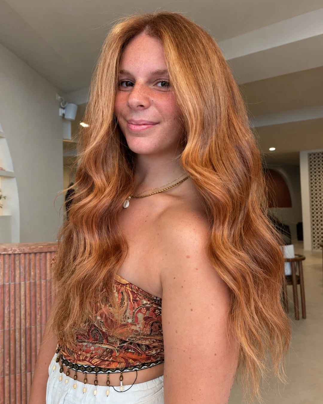 Copper, but make it glow. 🍂

Rich, dimensional and full of warmth, the kind of colour that catches the light from every angle.

Beautiful work by Izzy. x
