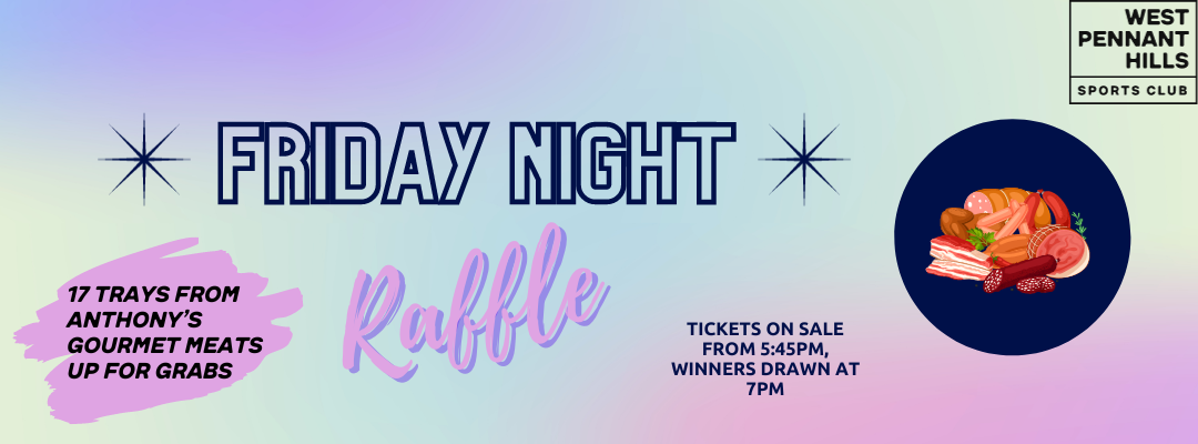 Weekend Splurge Raffle WPH Poker & Meat Raffle