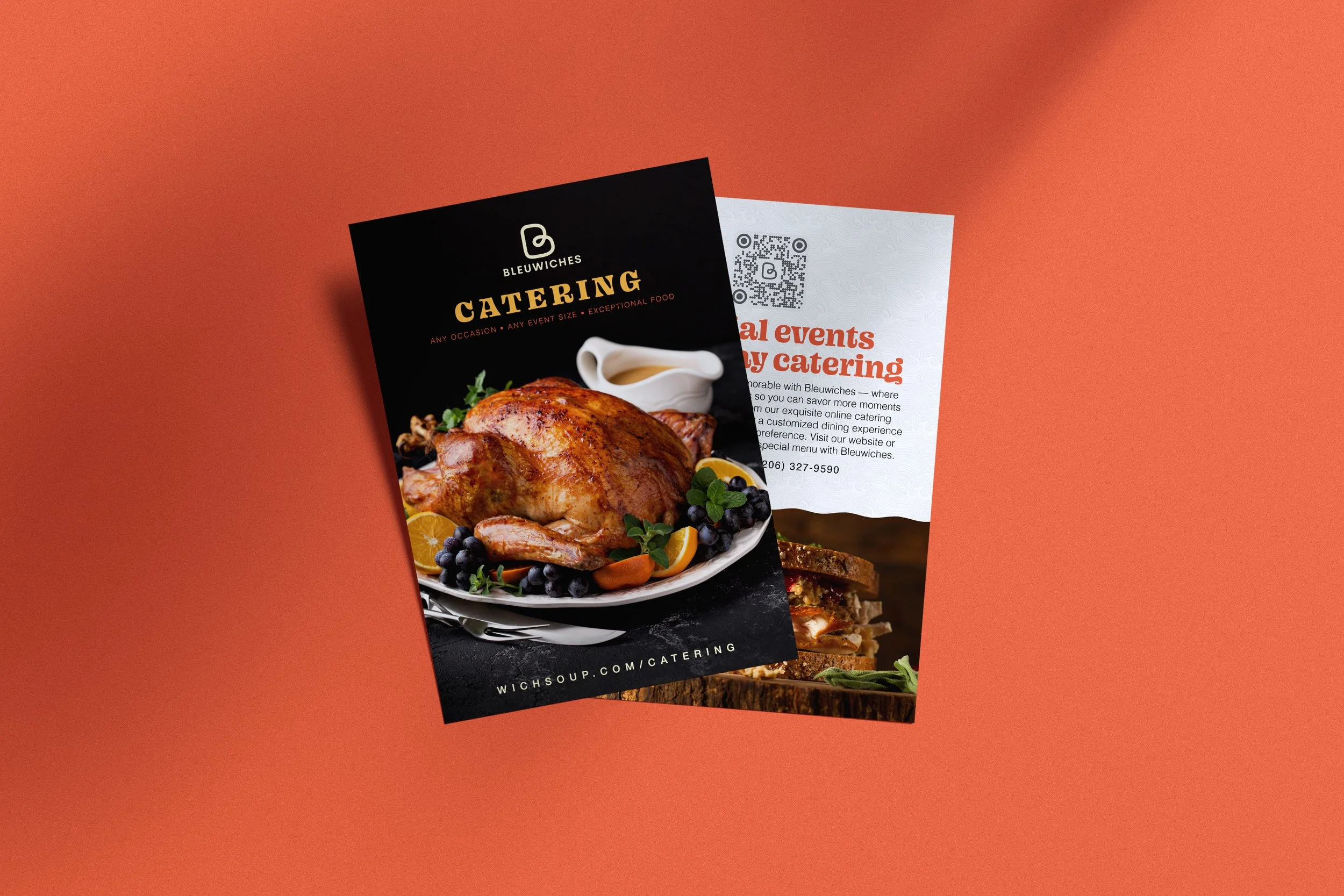 Bleuwiches Flyer Design