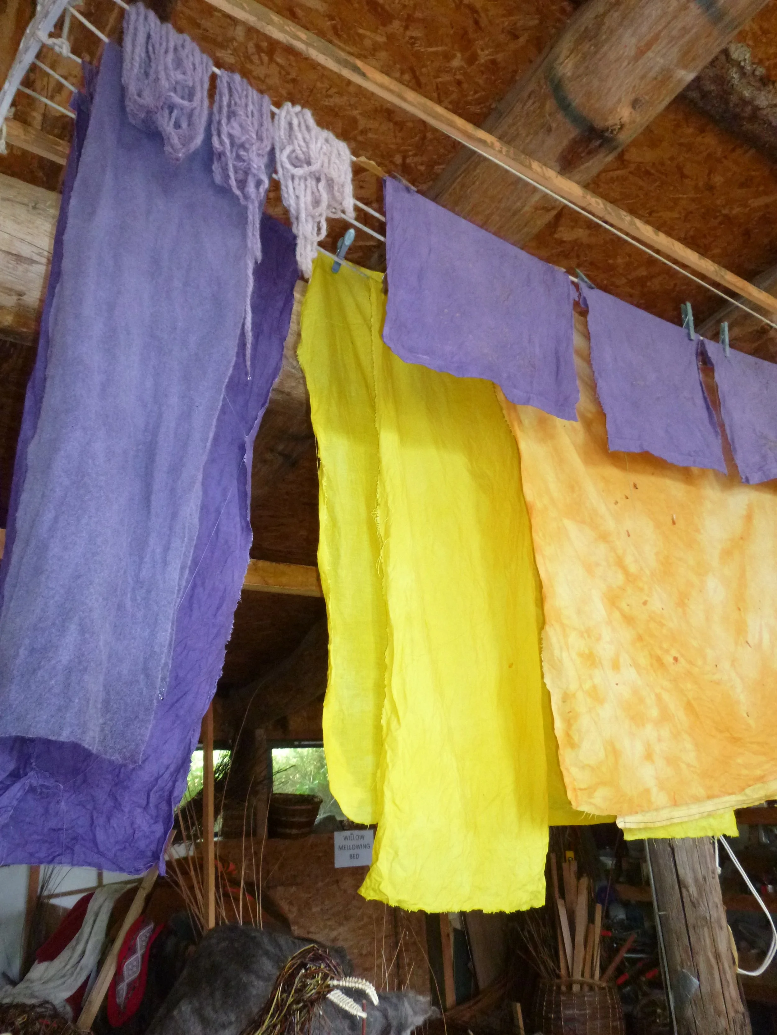 Natural dye workshop