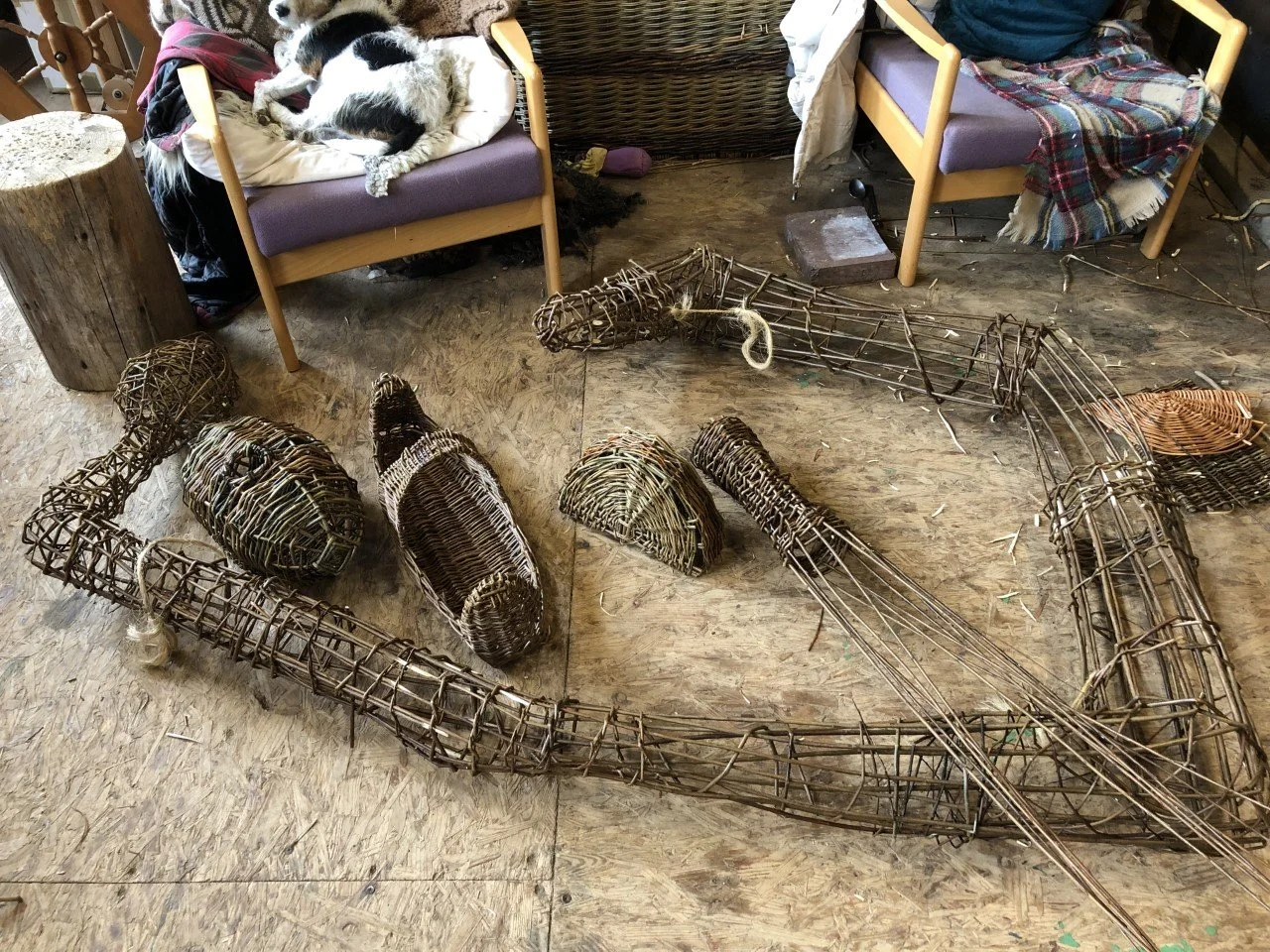 Willow sculptures