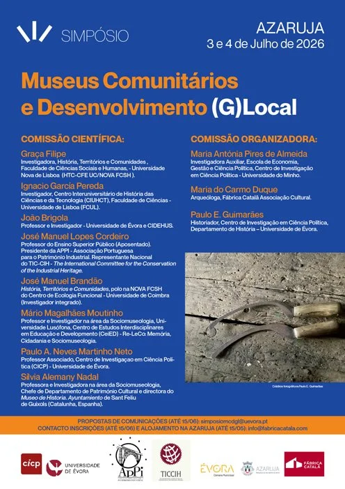 Simpósio Internacional “Museus Comunitários e Desenvolvimento (G)Local”