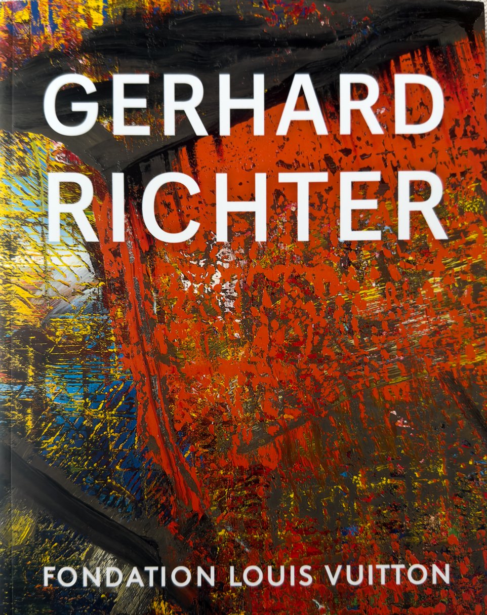 Catálogo Gerhard Richter. Fondation Louis Vuitton. Paris 2025