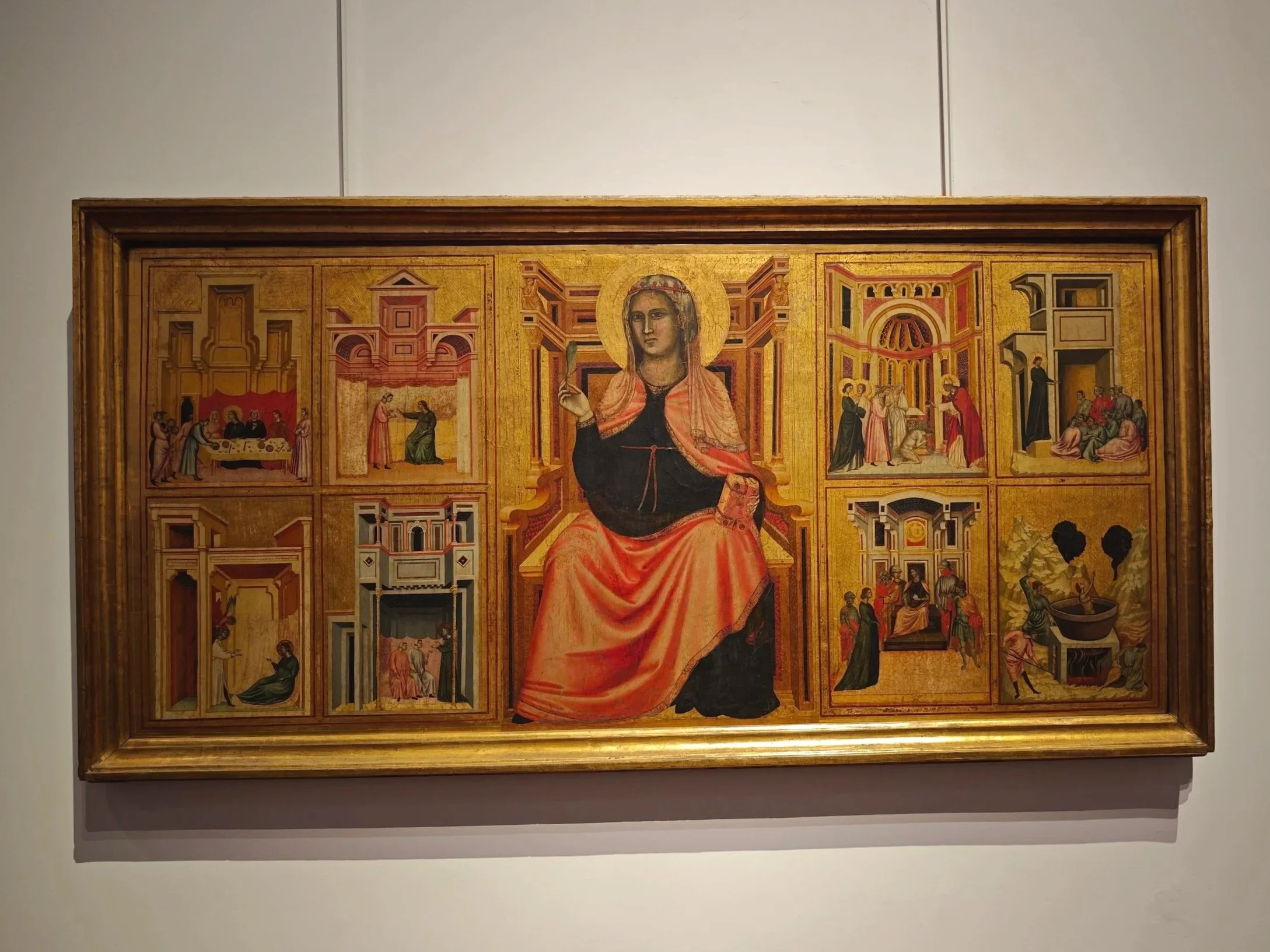 Ein sakrales Gemälde von Giotto
