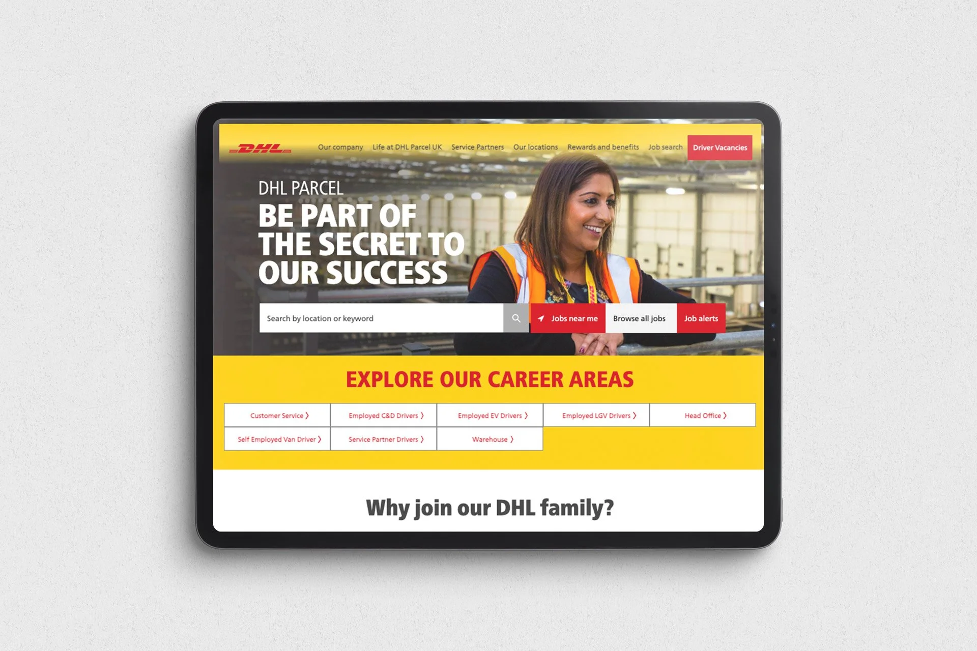 DHL Career Page