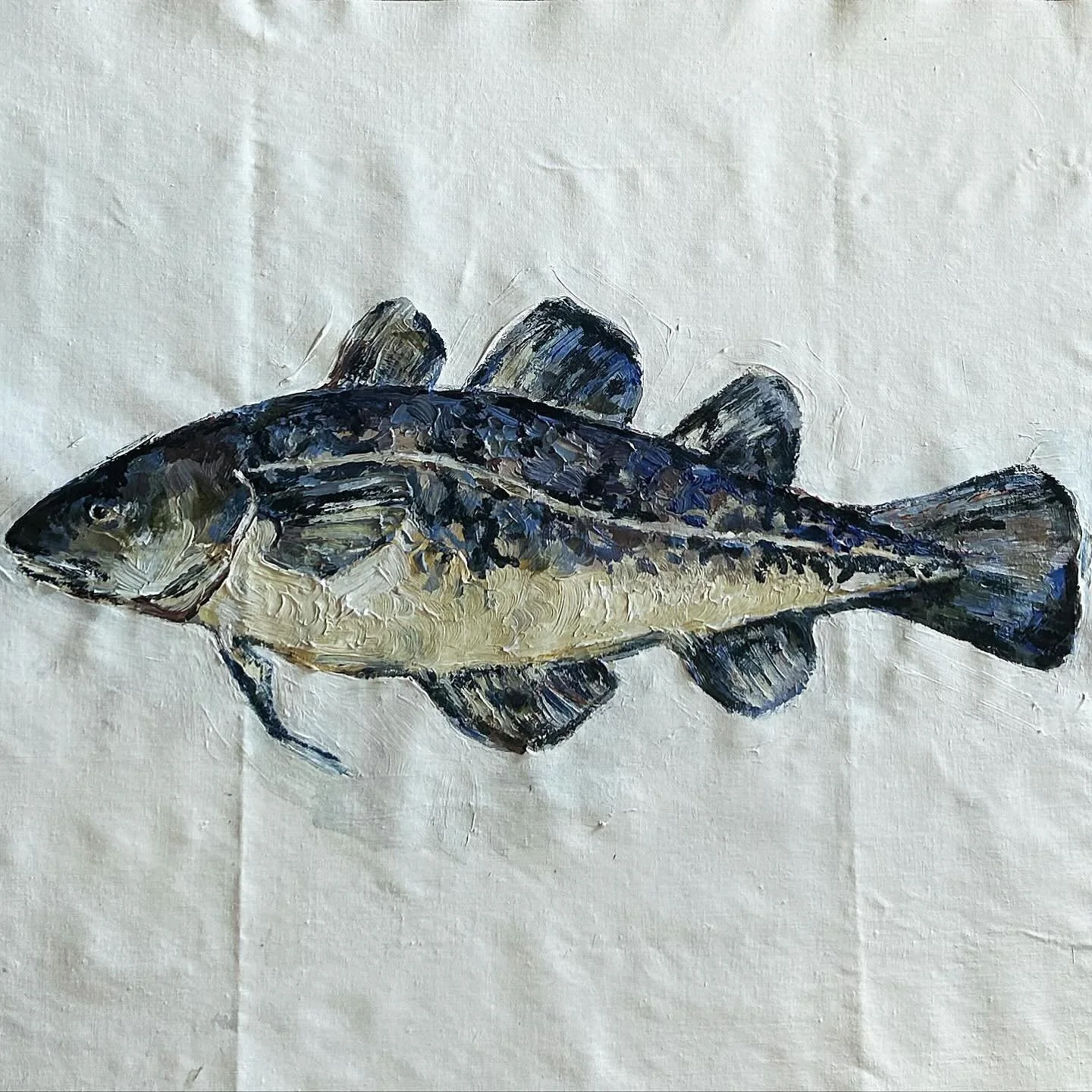 🎣 I swear I&rsquo;m not fishing for compliments 

#art #artist #artistsoninstagram #acrylic #acrylicpainting #acrylics #fish #paint #painting