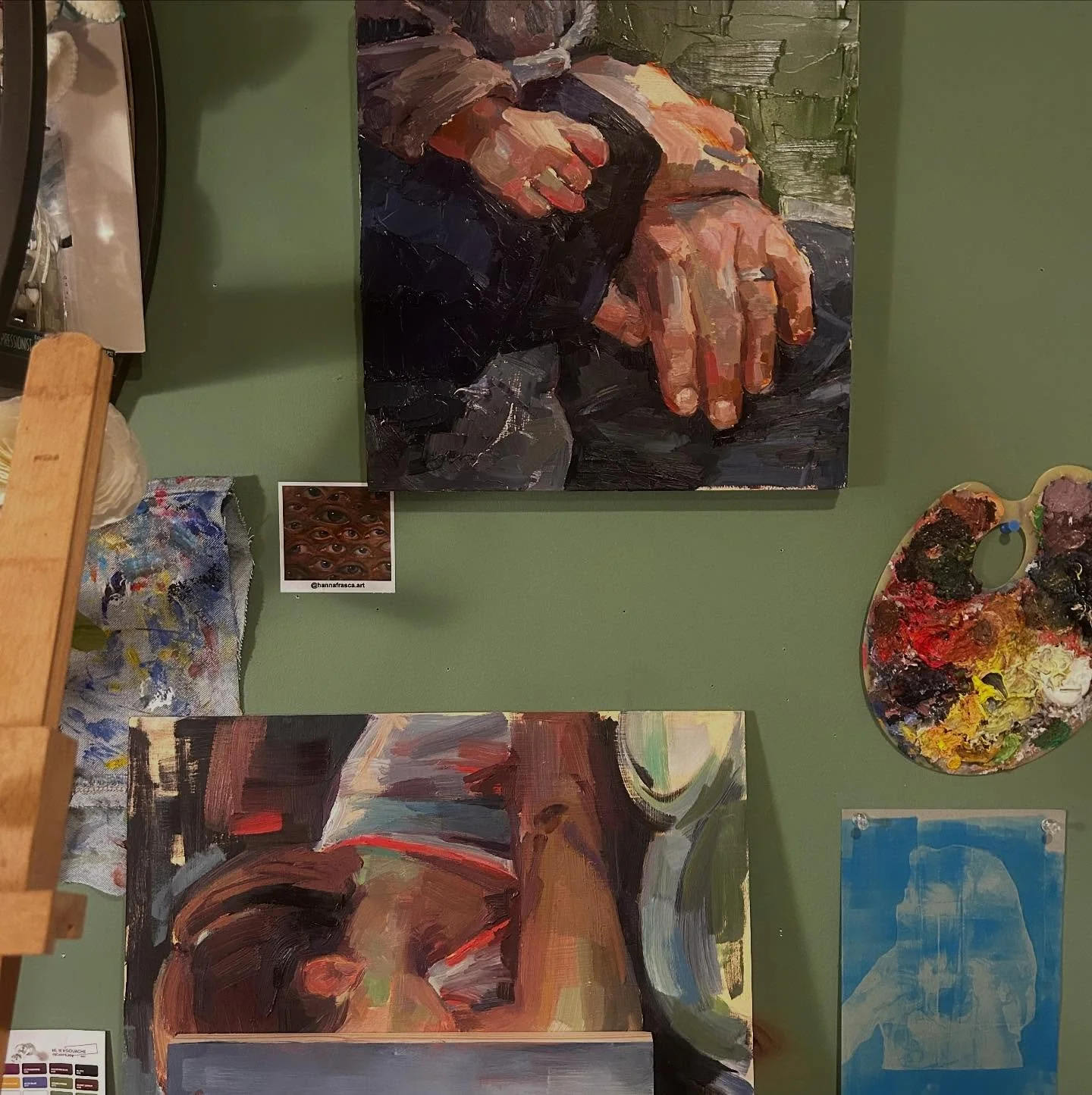 Painted the top one today so it&rsquo;s still a bit shiny

#oilpainting #oilpaint #oils #artist #art #painter #painting #paintings #drawing #allaprima