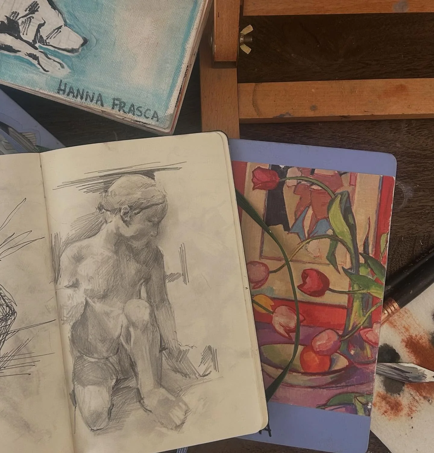 Maybe one day I&rsquo;ll do a sketchbook tour&hellip; for now just a peak

#art #artist #sketch #sketchbook #sketching #drawing #draw #drawings #painter #sketchbooks