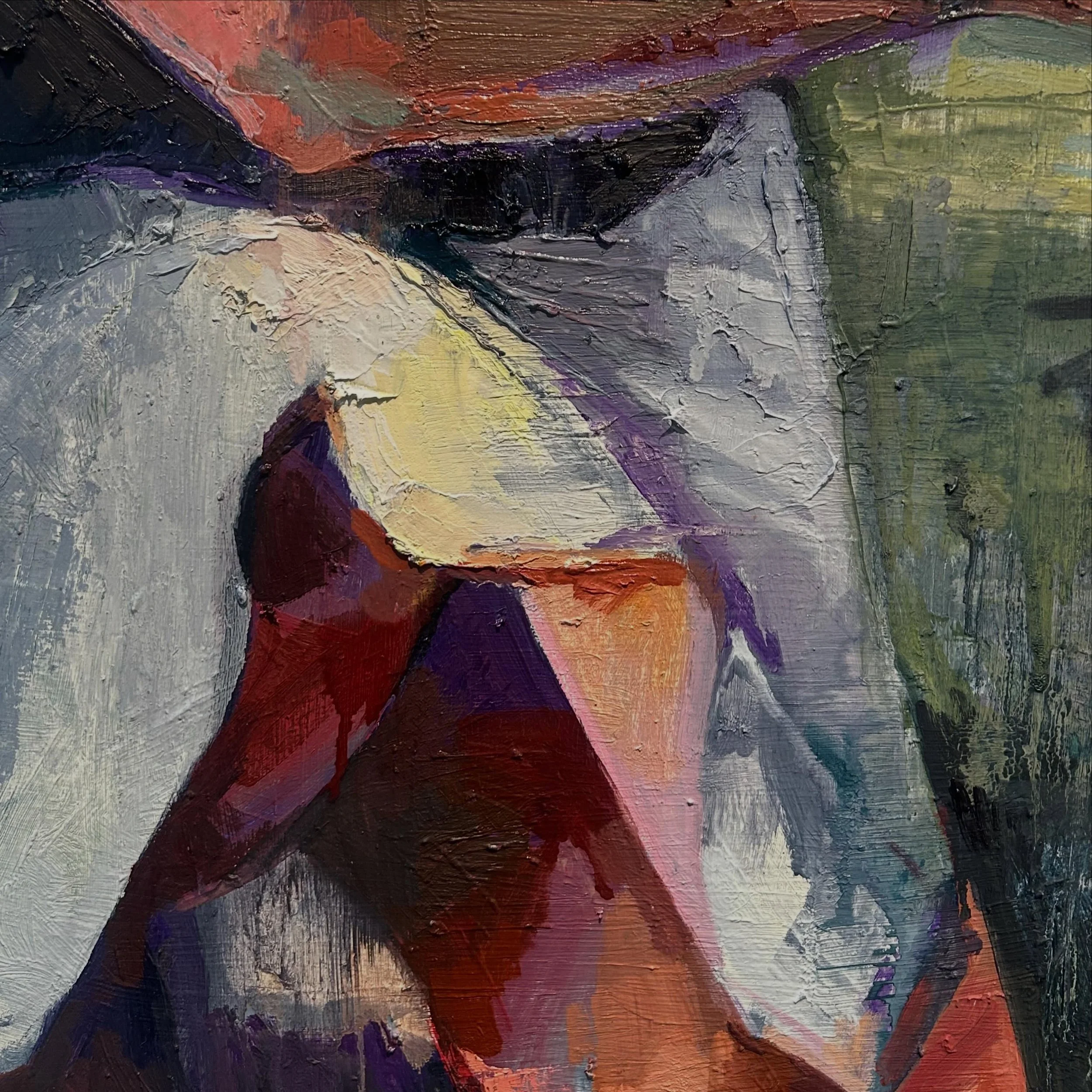 yummy textures - details from most recent painting 
Oil on wood
24 x 36 inches

#oilpainting #painting #texture #oilpaint
