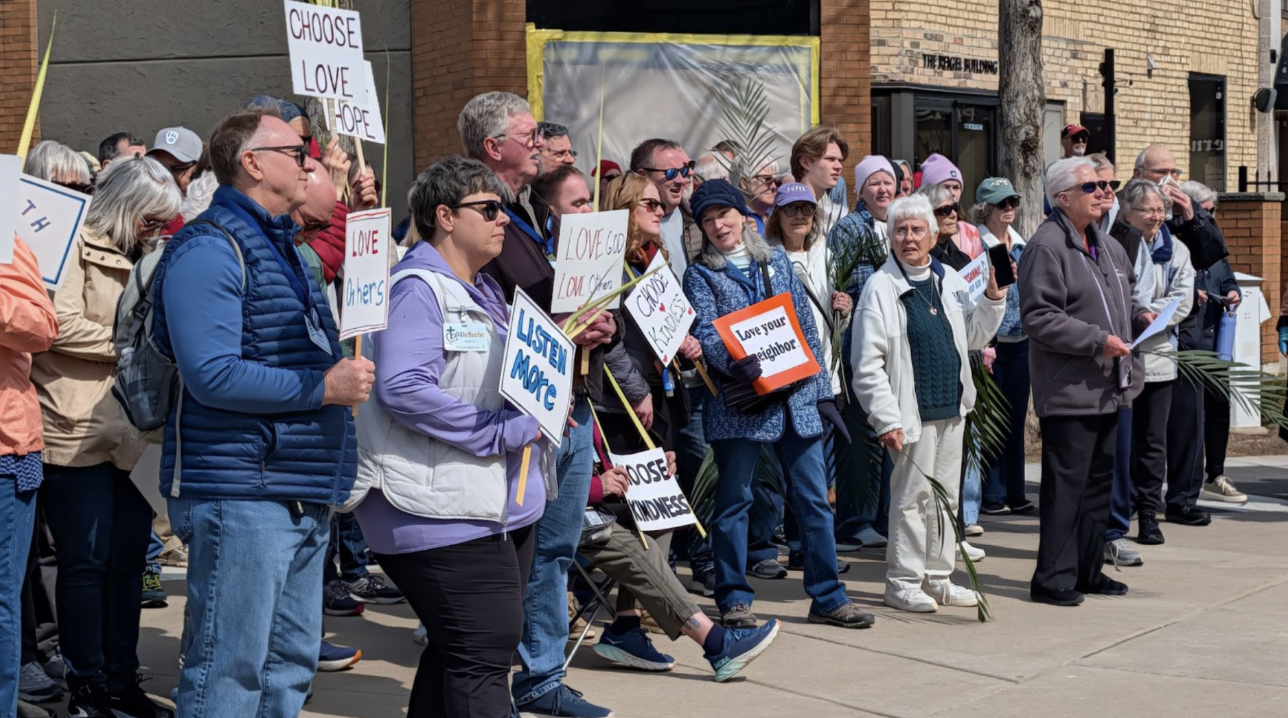 Messages of Love on the Palm Sunday Path