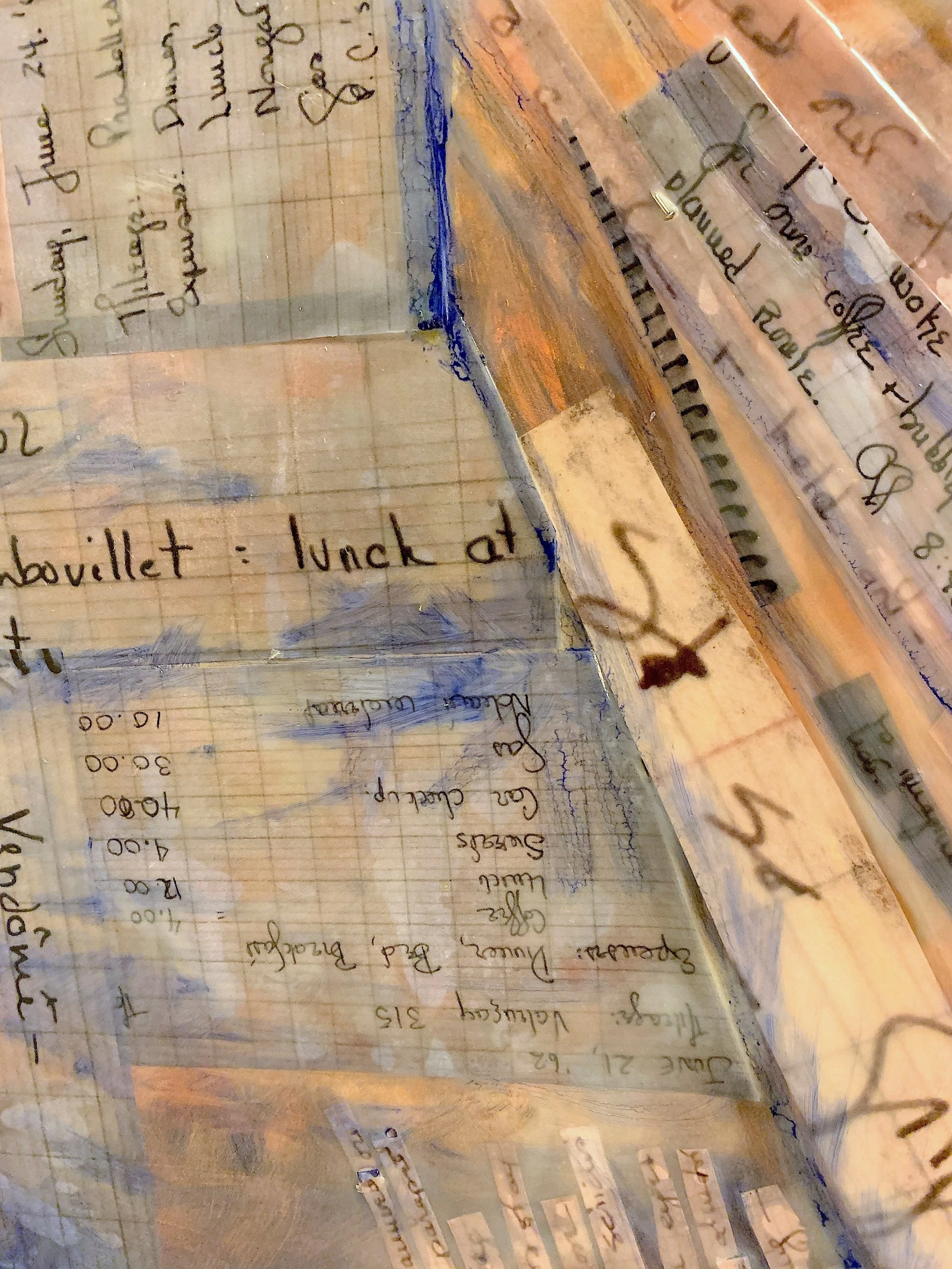 Detail of Les Beaux / Don't Know What's Wrong (Read This Someday)