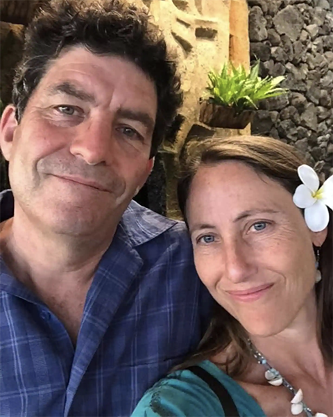 Todd Gettleman and Elvira Di'Brigit, Kawelo Farm owners